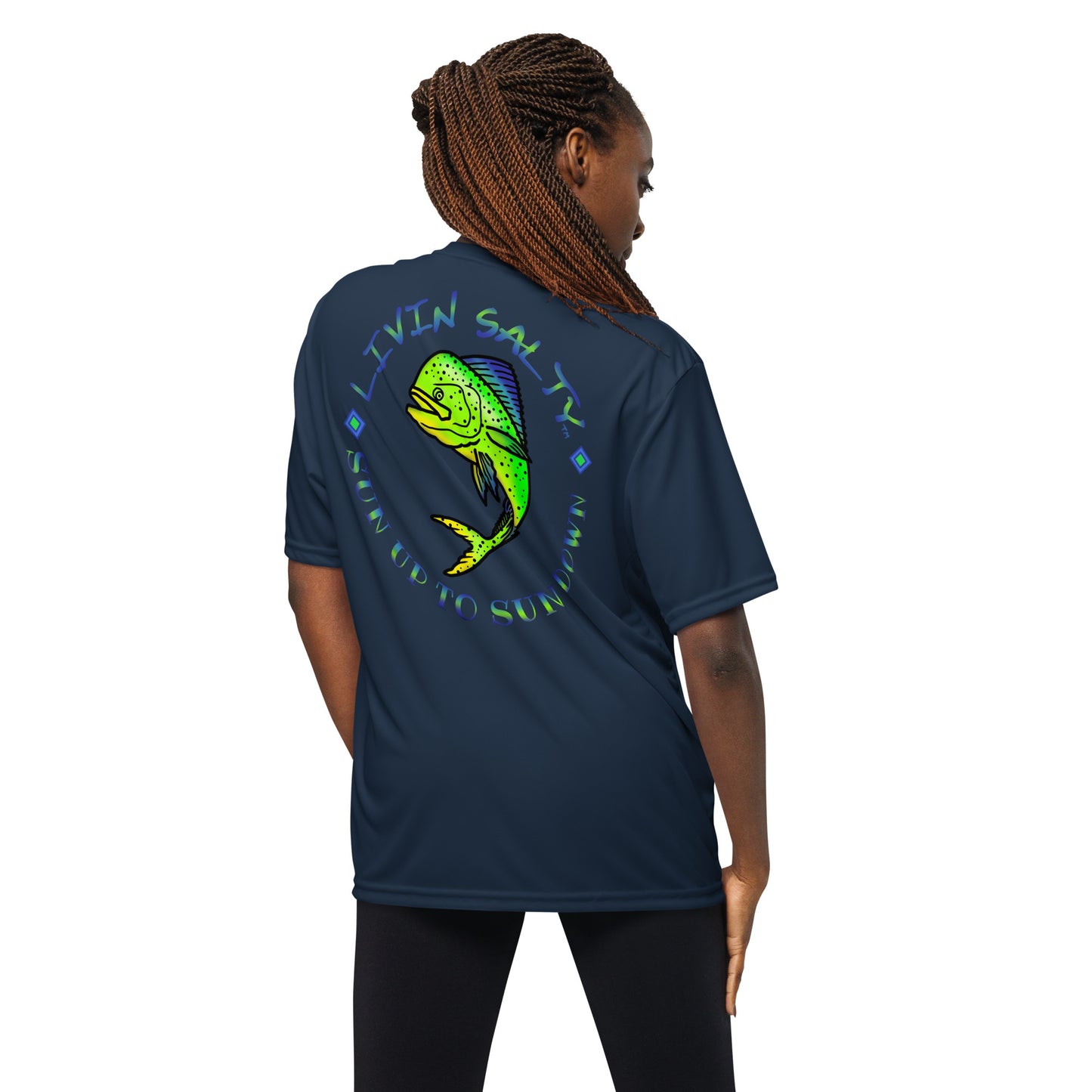 Dry fit LIVIN SALTY Mahi t-shirt