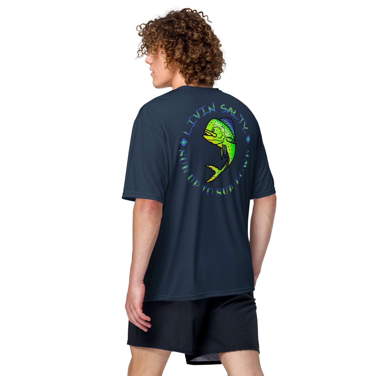 Dry fit LIVIN SALTY Mahi t-shirt