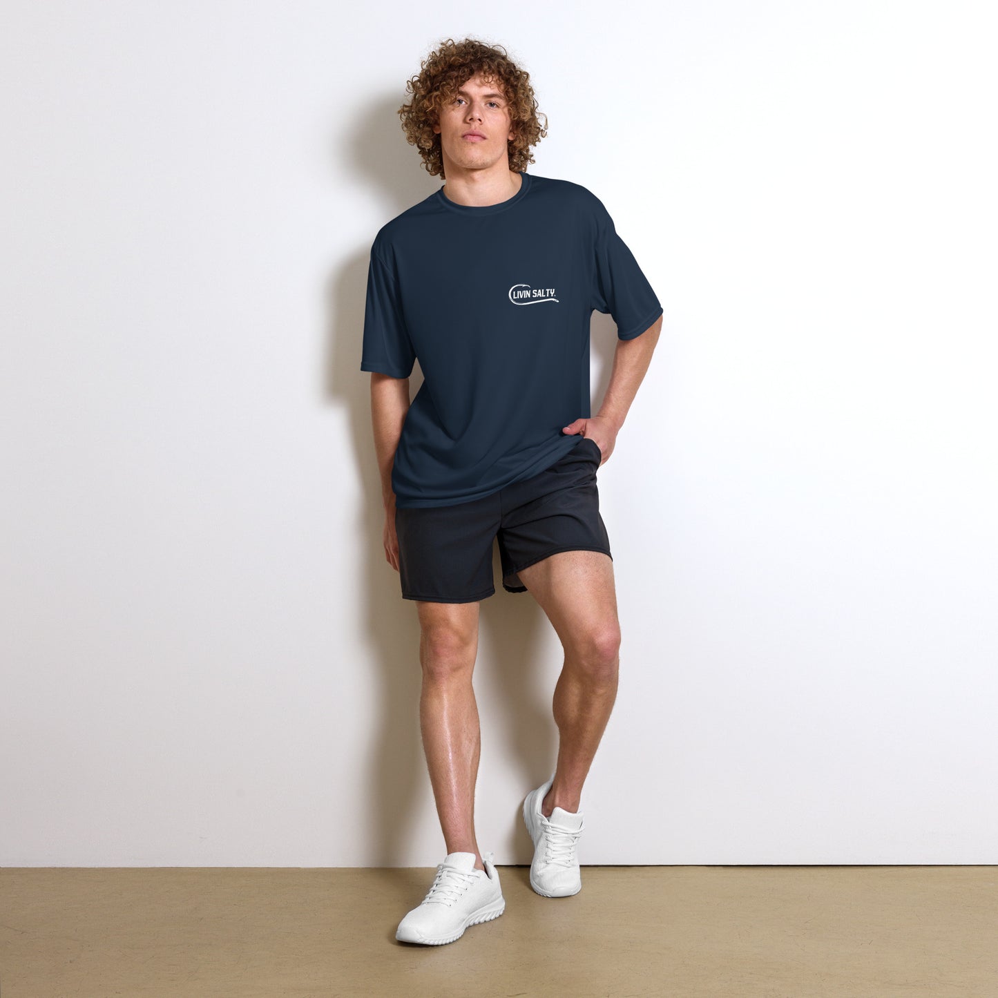 Dry fit LIVIN SALTY Shark T-Shirt