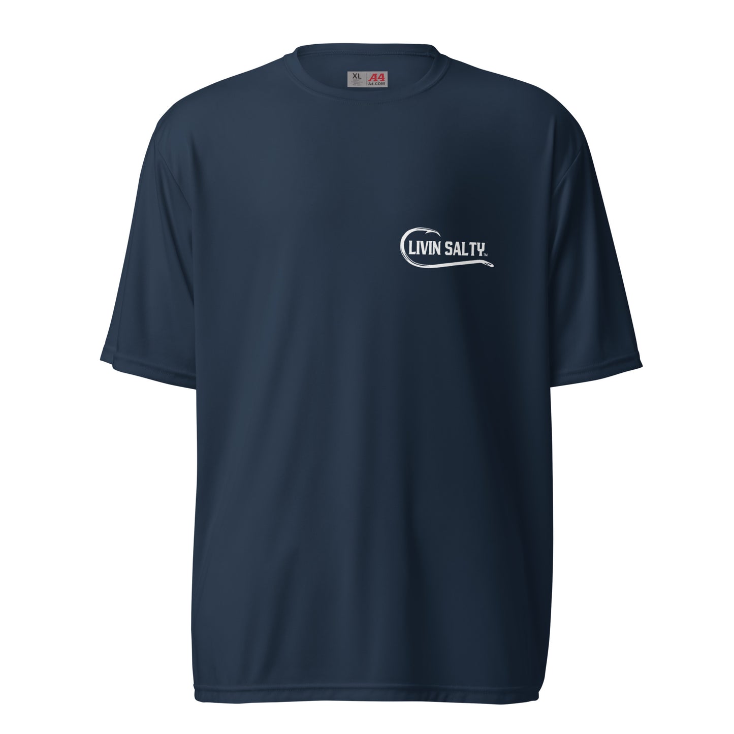 Unisex dryfit LIVIN SALTY Lures t-shirt