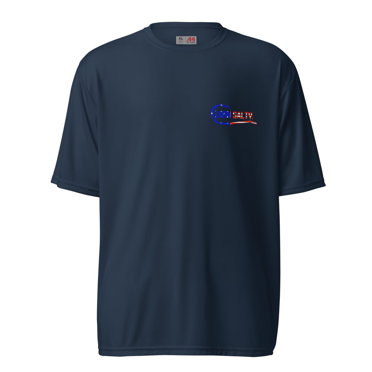 Unisex SPF LIVIN SALTY Flag t-shirt