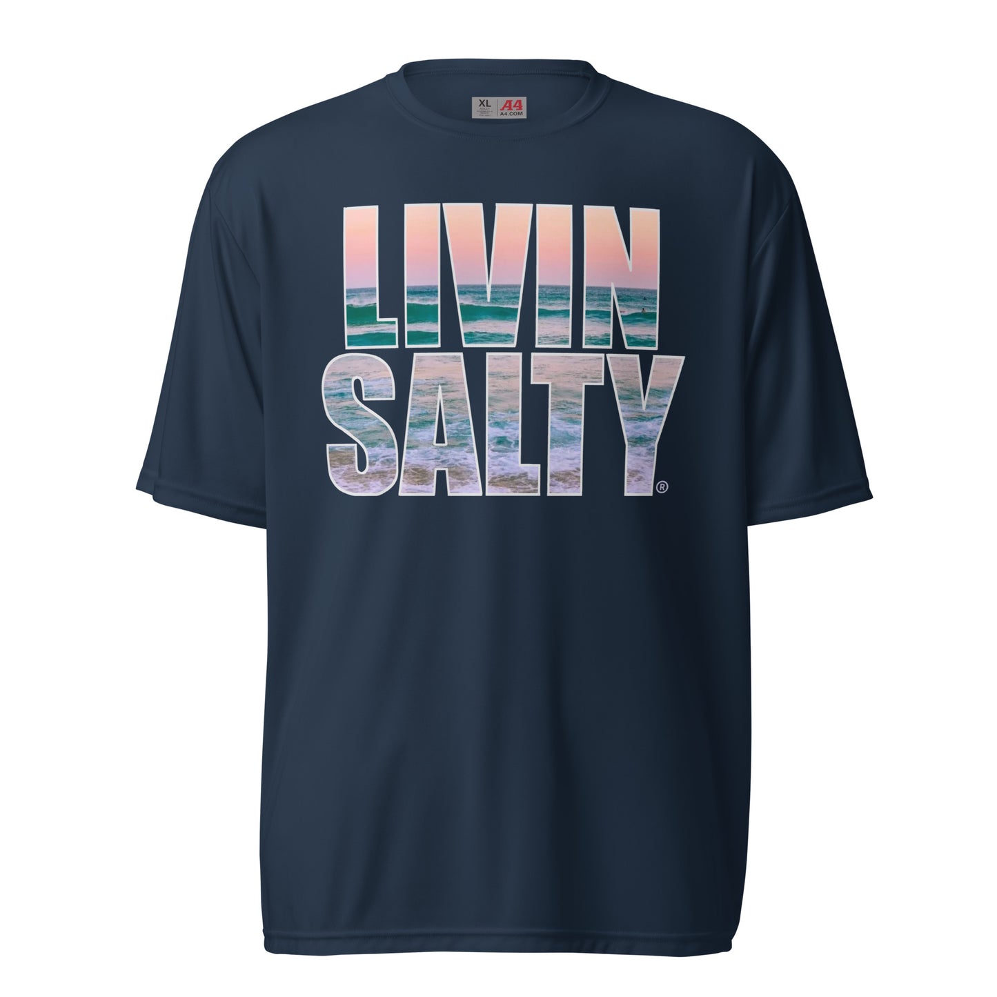 Unisex SPF LIVIN SALTY t-shirt