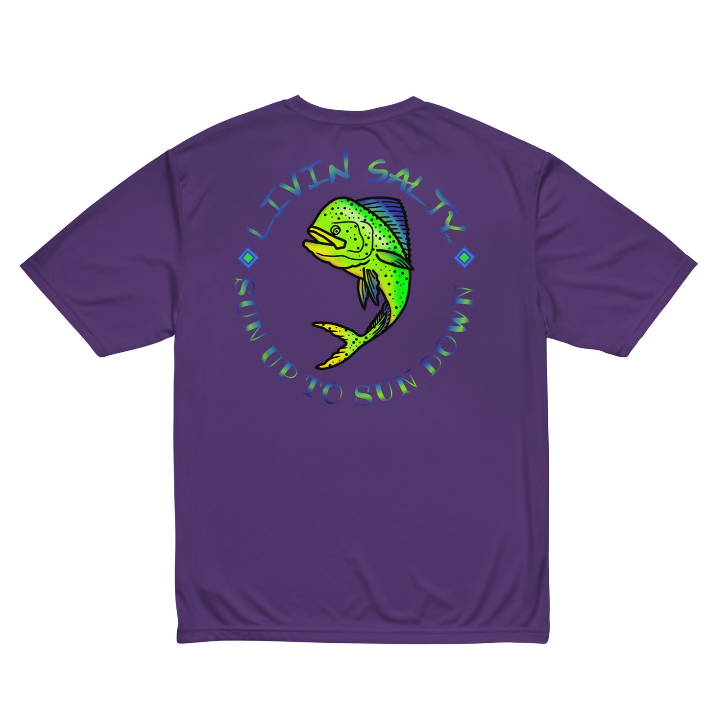 Dry fit LIVIN SALTY Mahi t-shirt