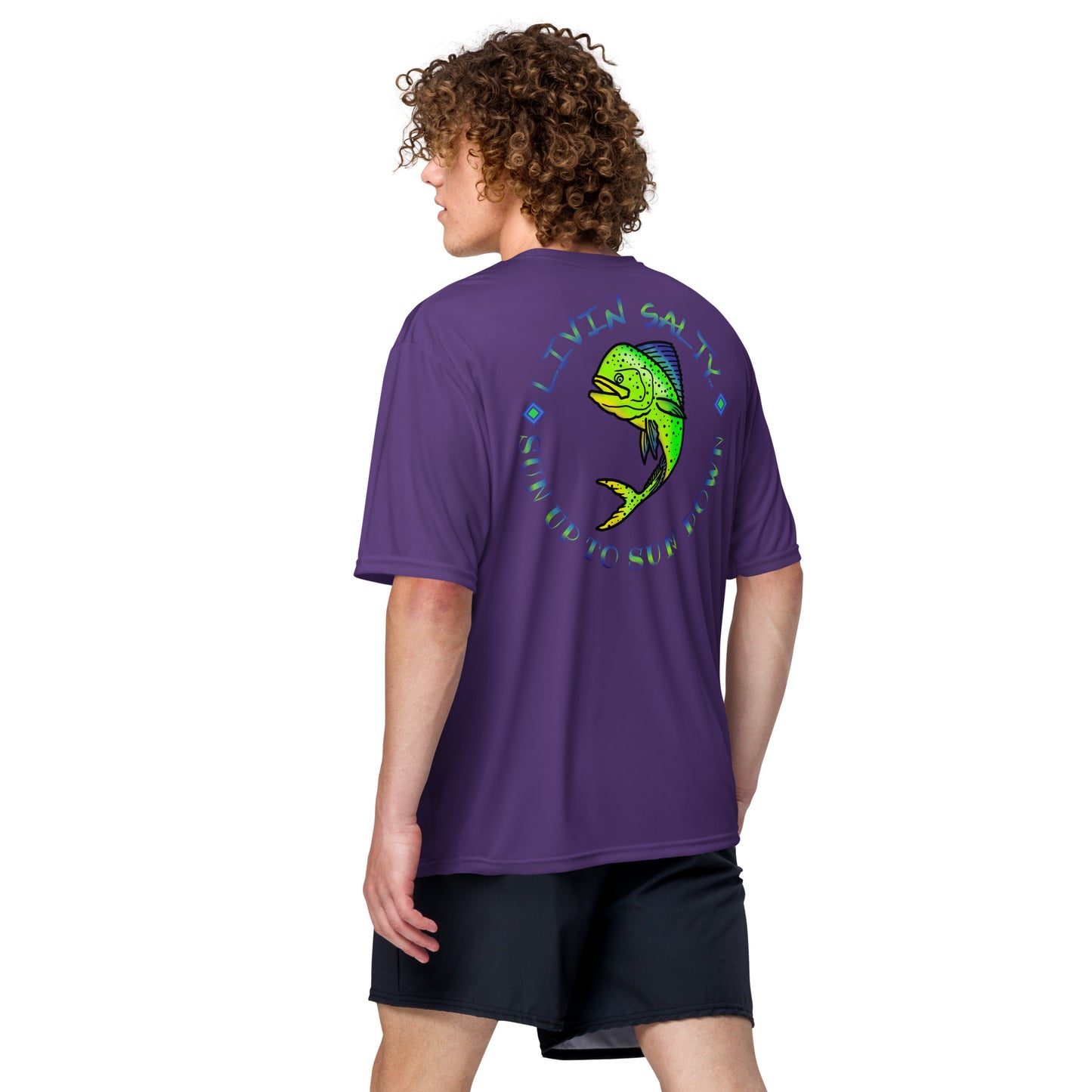 Dry fit LIVIN SALTY Mahi t-shirt