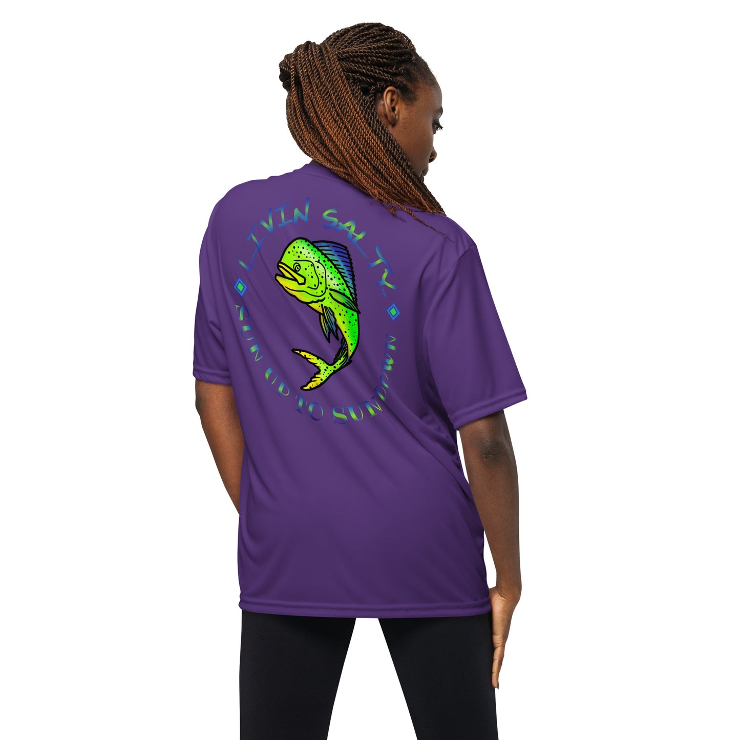 Dry fit LIVIN SALTY Mahi t-shirt