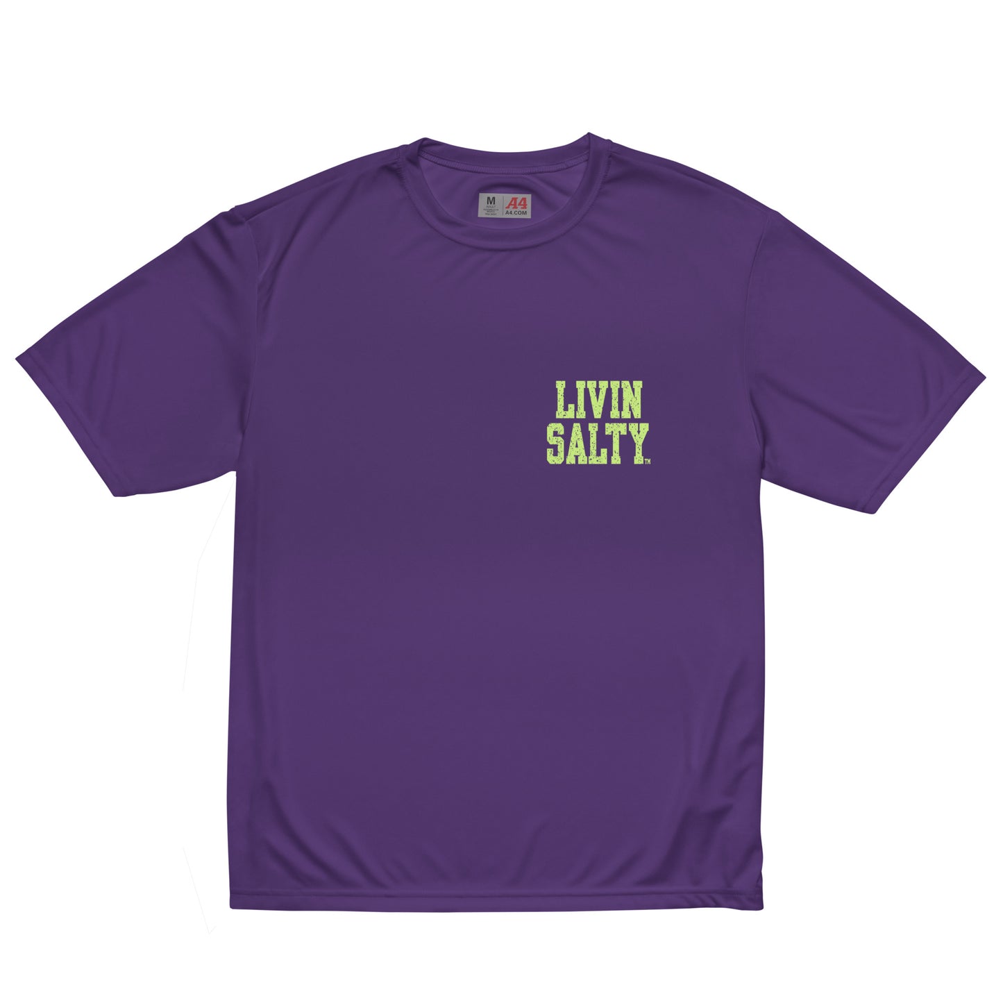 Unisex performance crew neck t-shirt