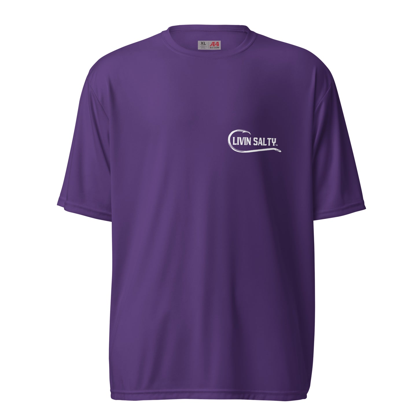 Unisex dryfit LIVIN SALTY Lures t-shirt