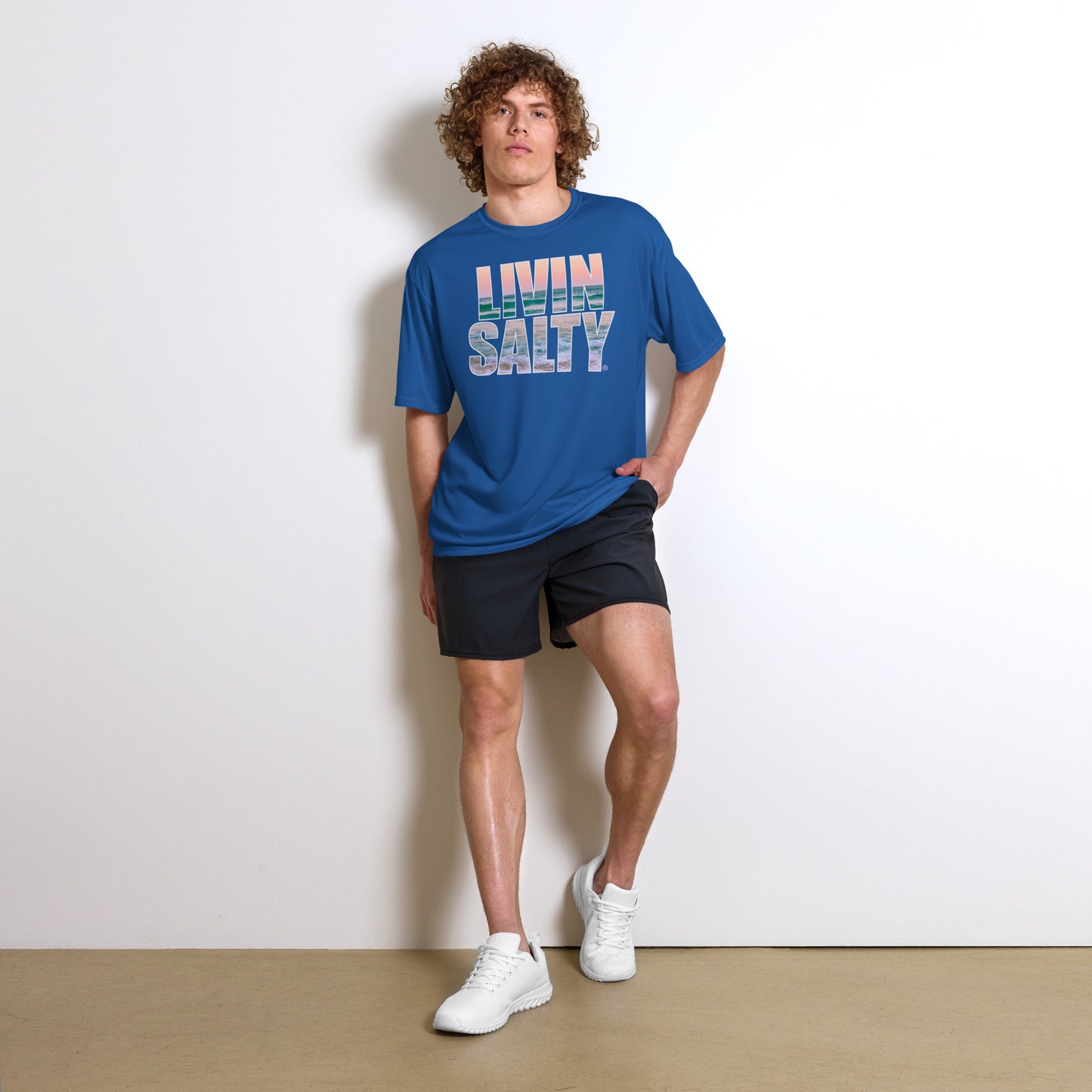 Unisex SPF LIVIN SALTY t-shirt