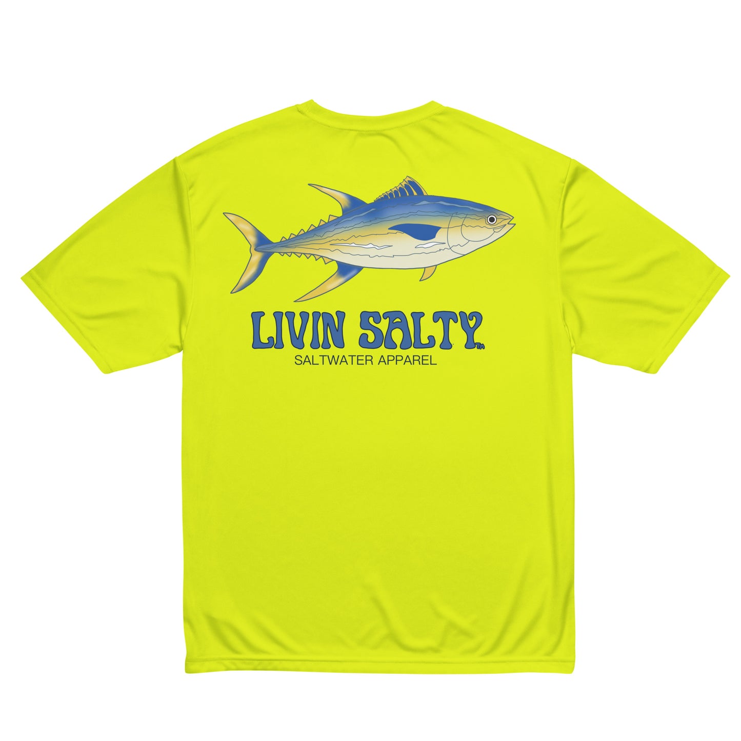 Unisex DRIFIT Tuna LIVIN SALTY t-shirt