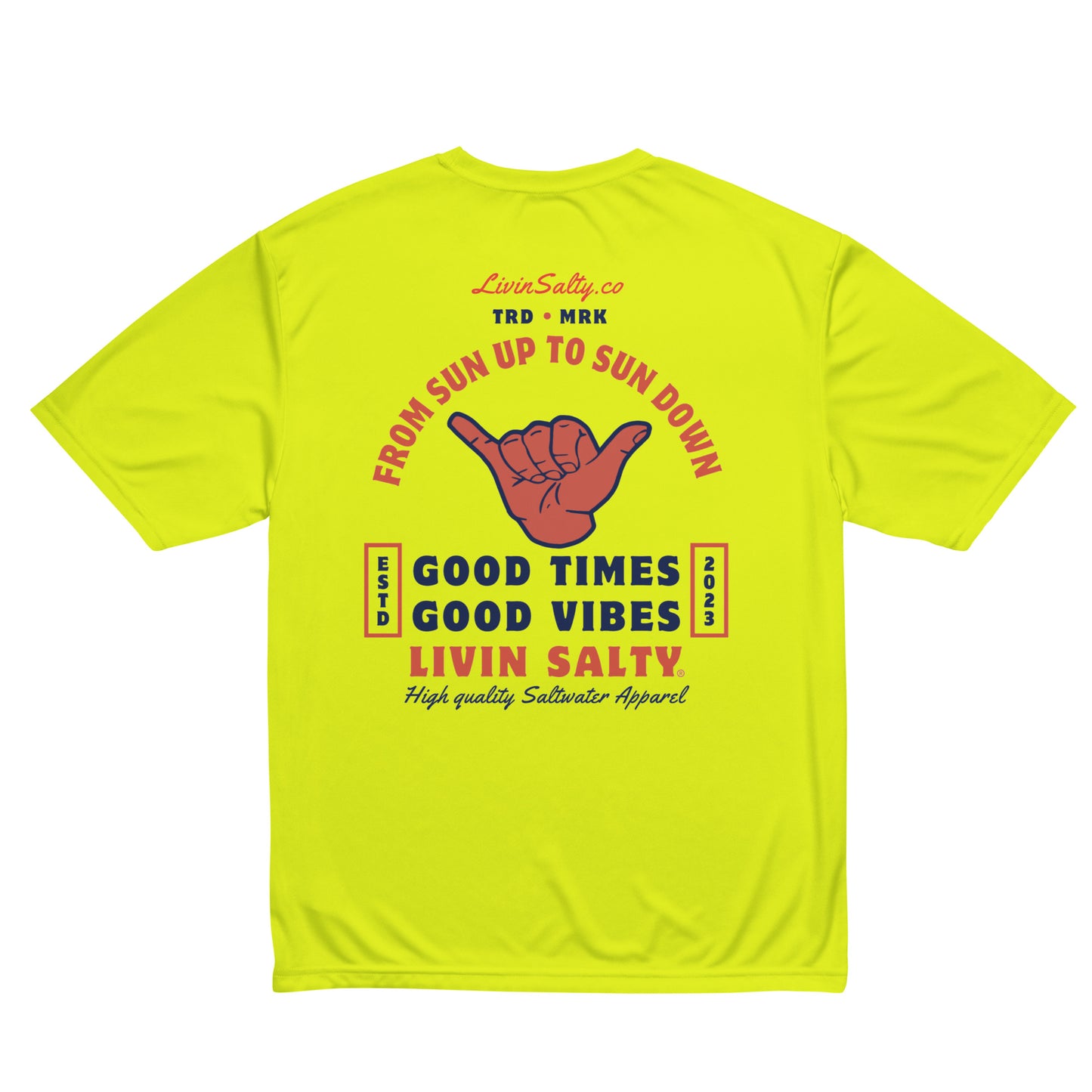 Unisex LIVIN SALTY SPF t-shirt