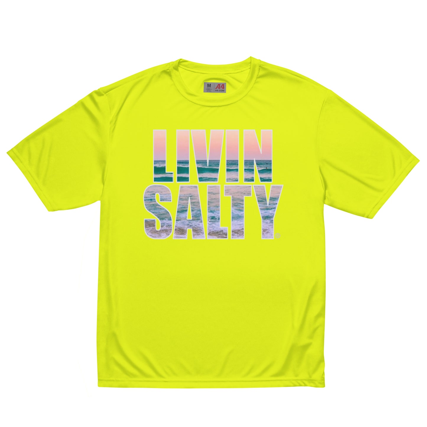 Unisex SPF LIVIN SALTY t-shirt
