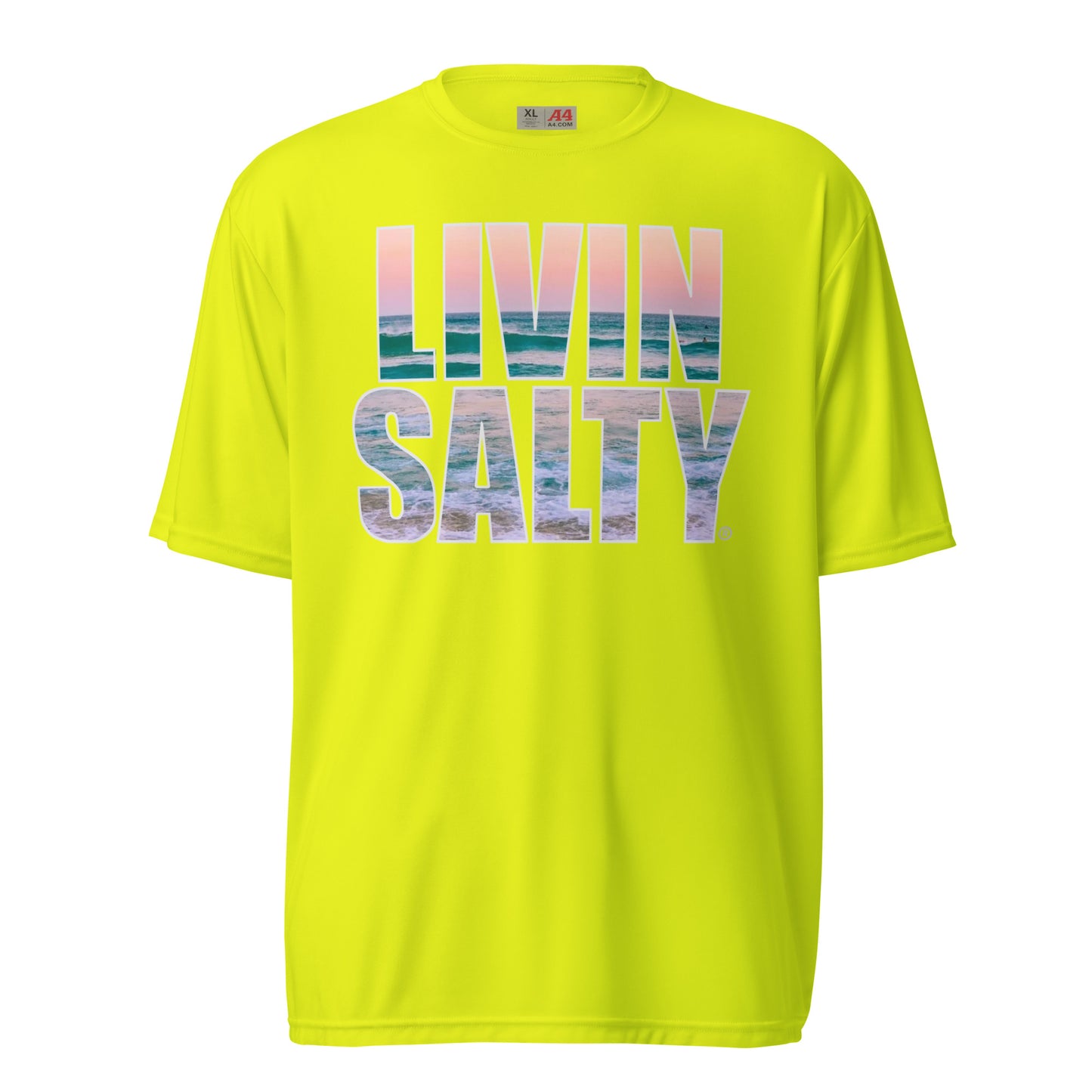 Unisex SPF LIVIN SALTY t-shirt