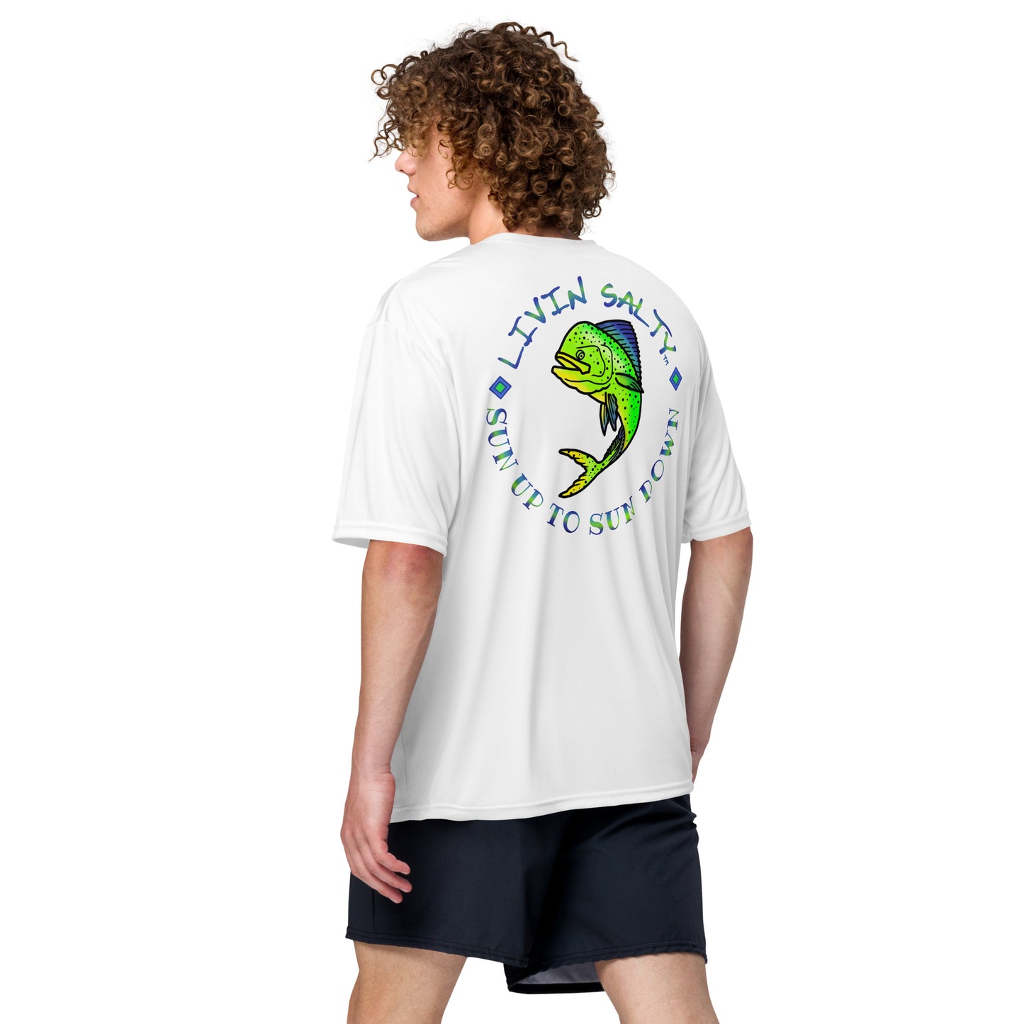 Dry fit LIVIN SALTY Mahi t-shirt