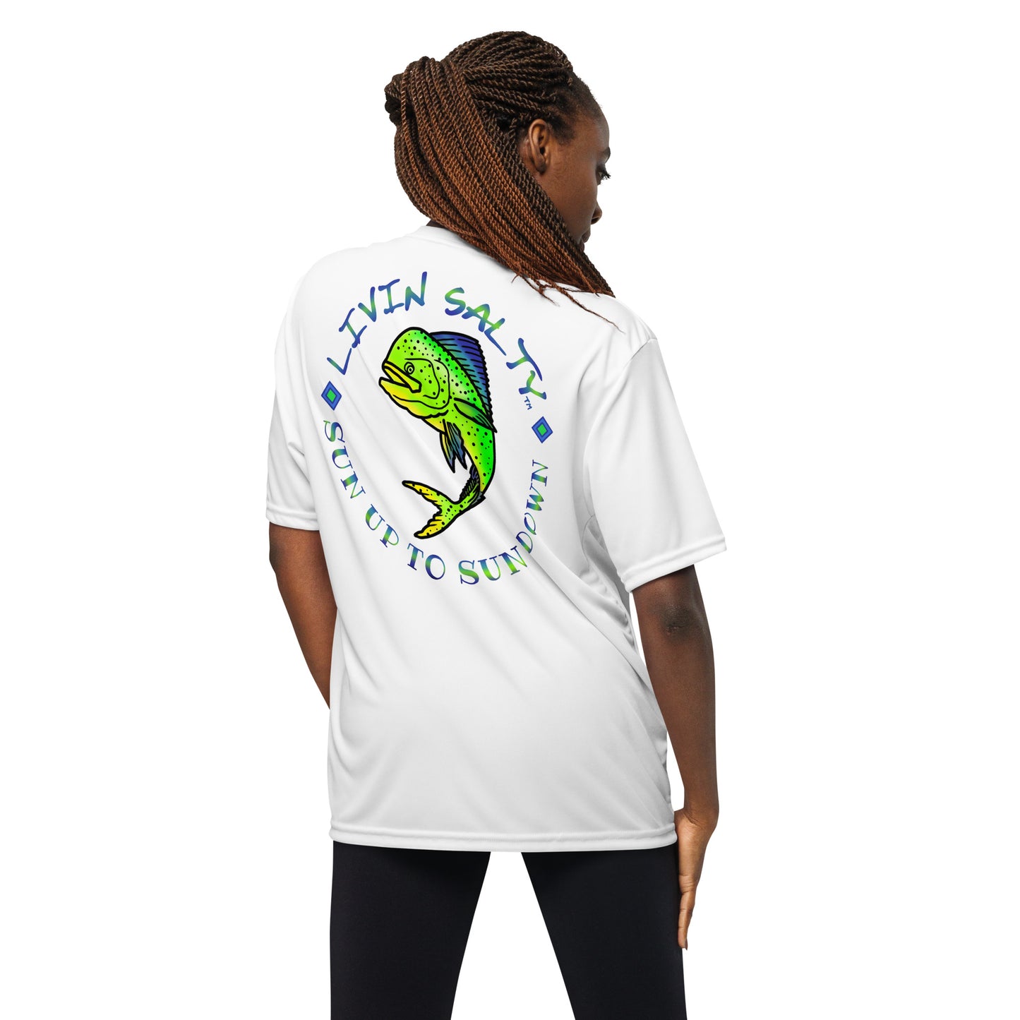 Dry fit LIVIN SALTY Mahi t-shirt