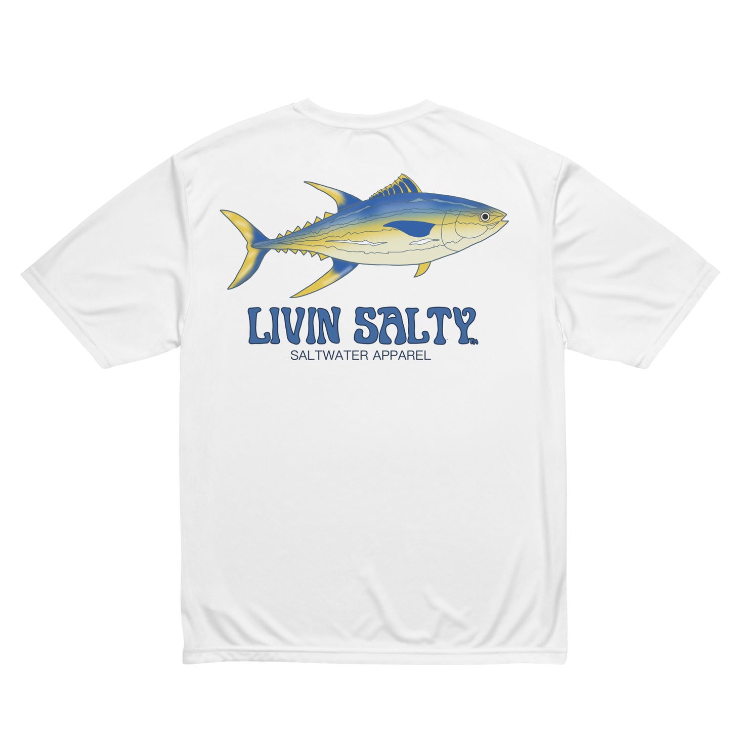 Unisex DRIFIT Tuna LIVIN SALTY t-shirt