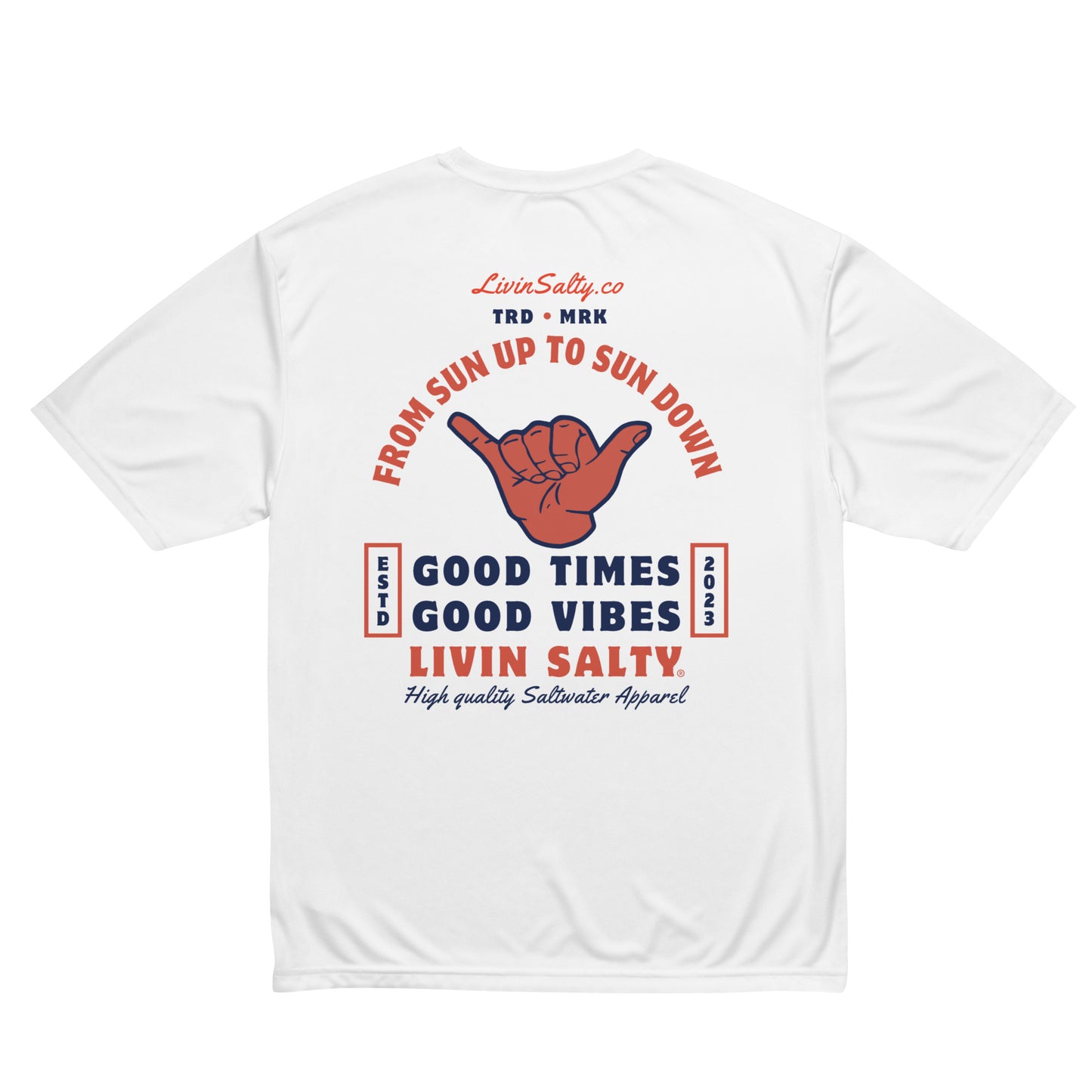 Unisex LIVIN SALTY SPF t-shirt