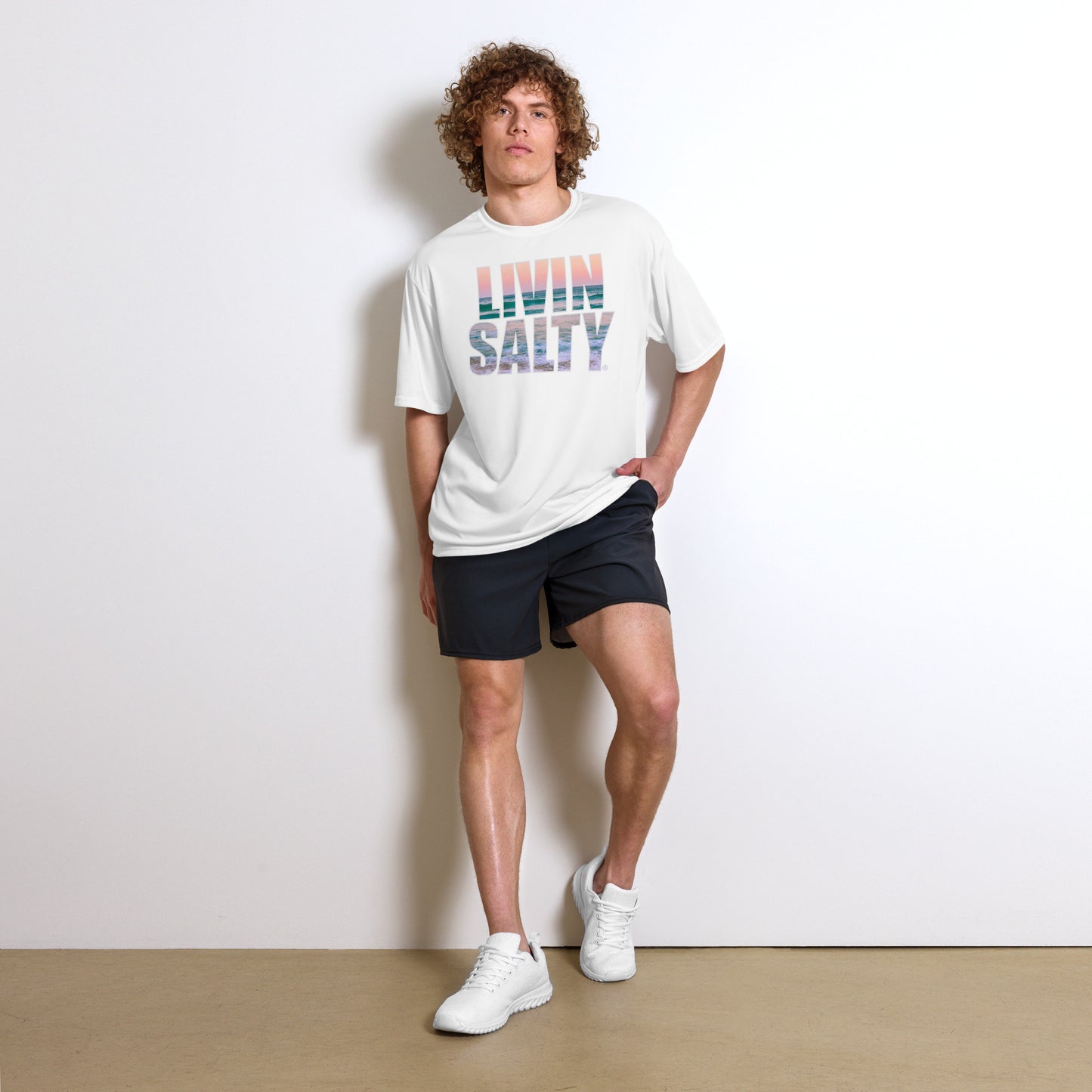 Unisex SPF LIVIN SALTY t-shirt