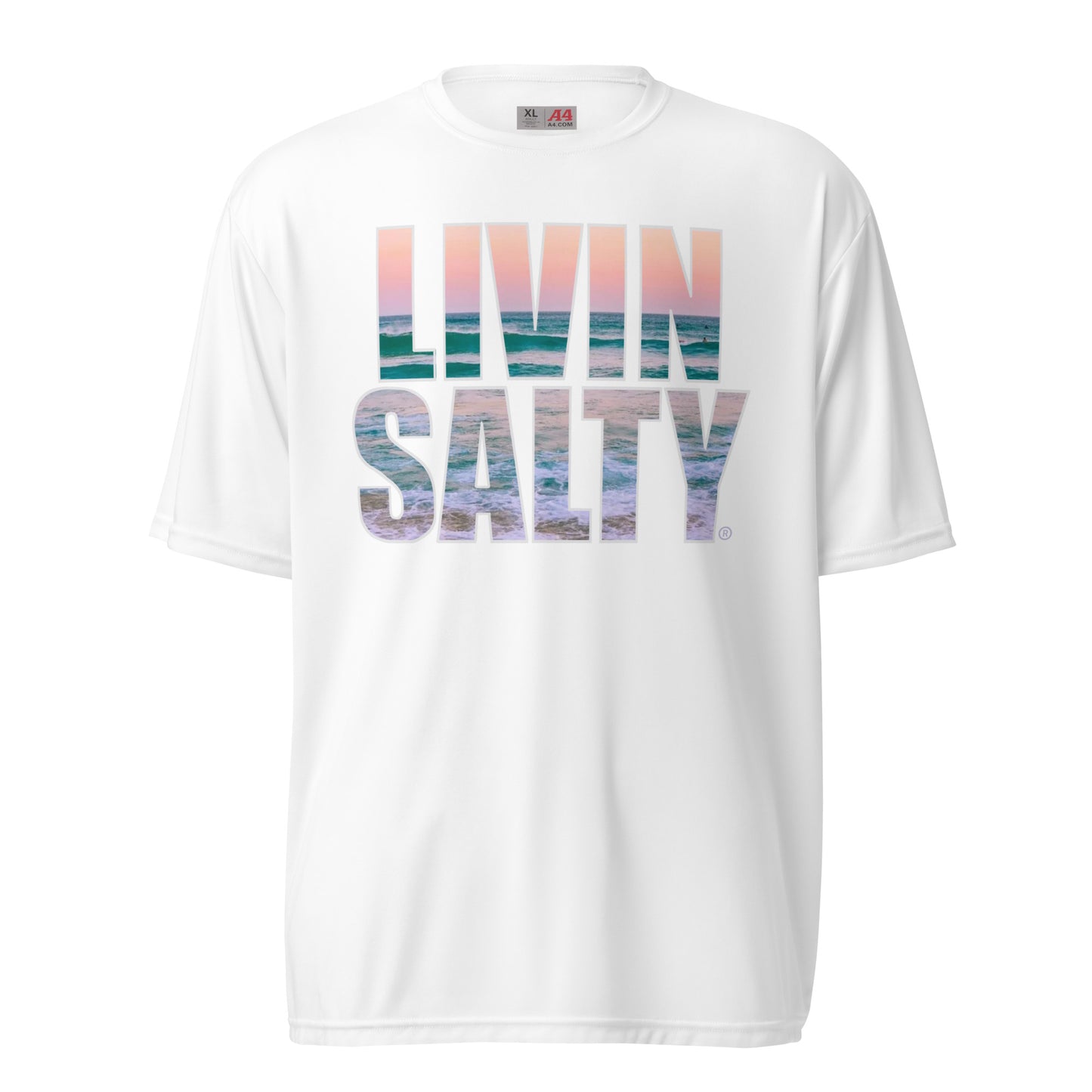 Unisex SPF LIVIN SALTY t-shirt