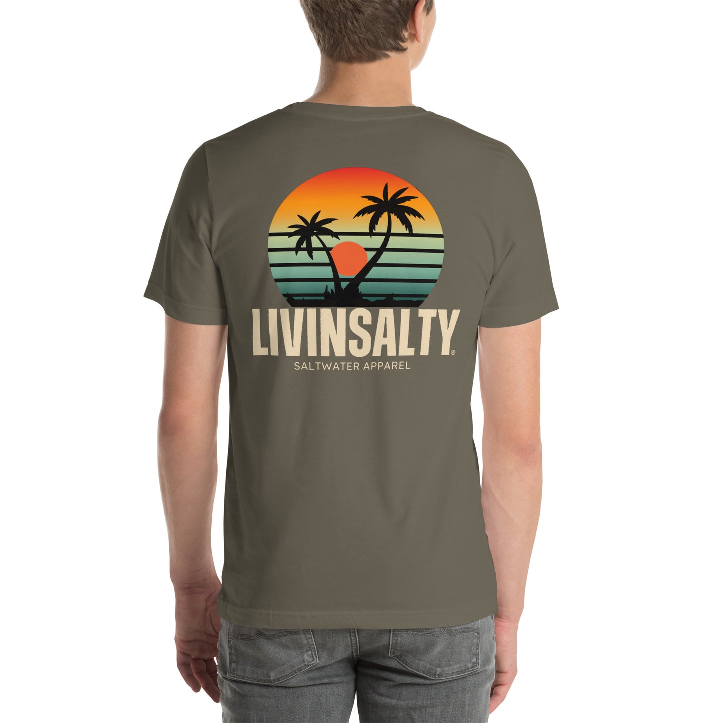 Unisex LIVIN SALTY t-shirt
