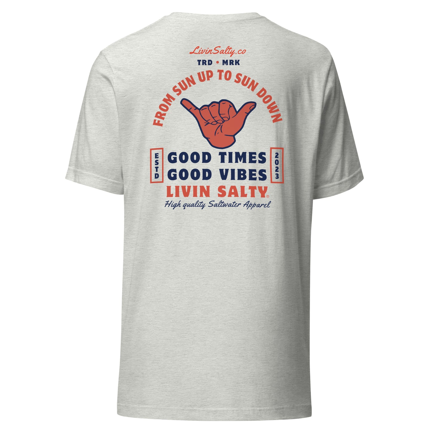 Unisex LIVIN SALTY t-shirt