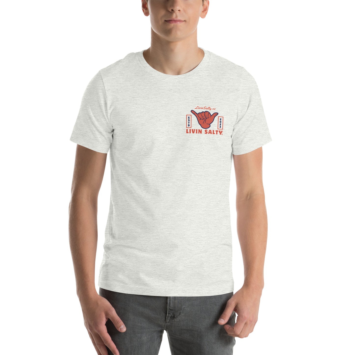 Unisex LIVIN SALTY t-shirt