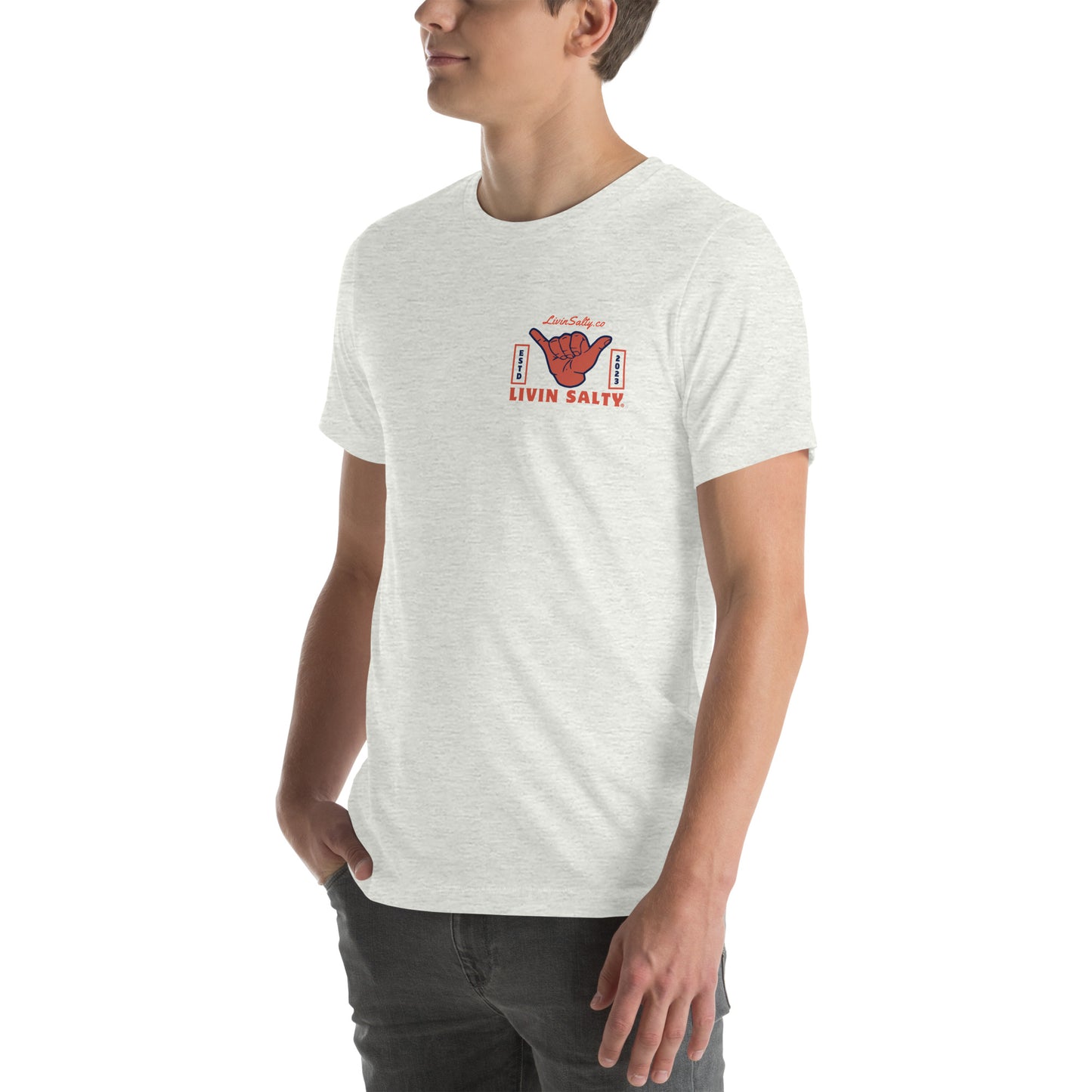 Unisex LIVIN SALTY t-shirt