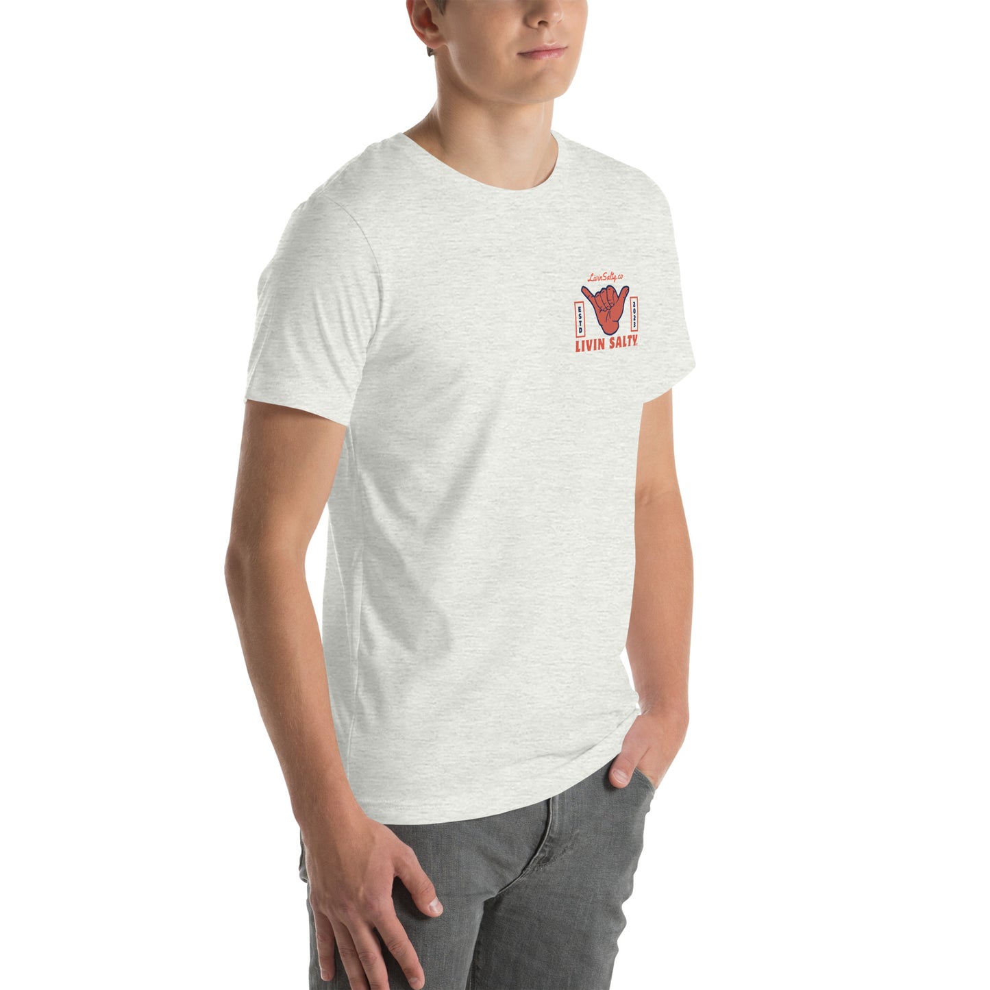 Unisex LIVIN SALTY t-shirt