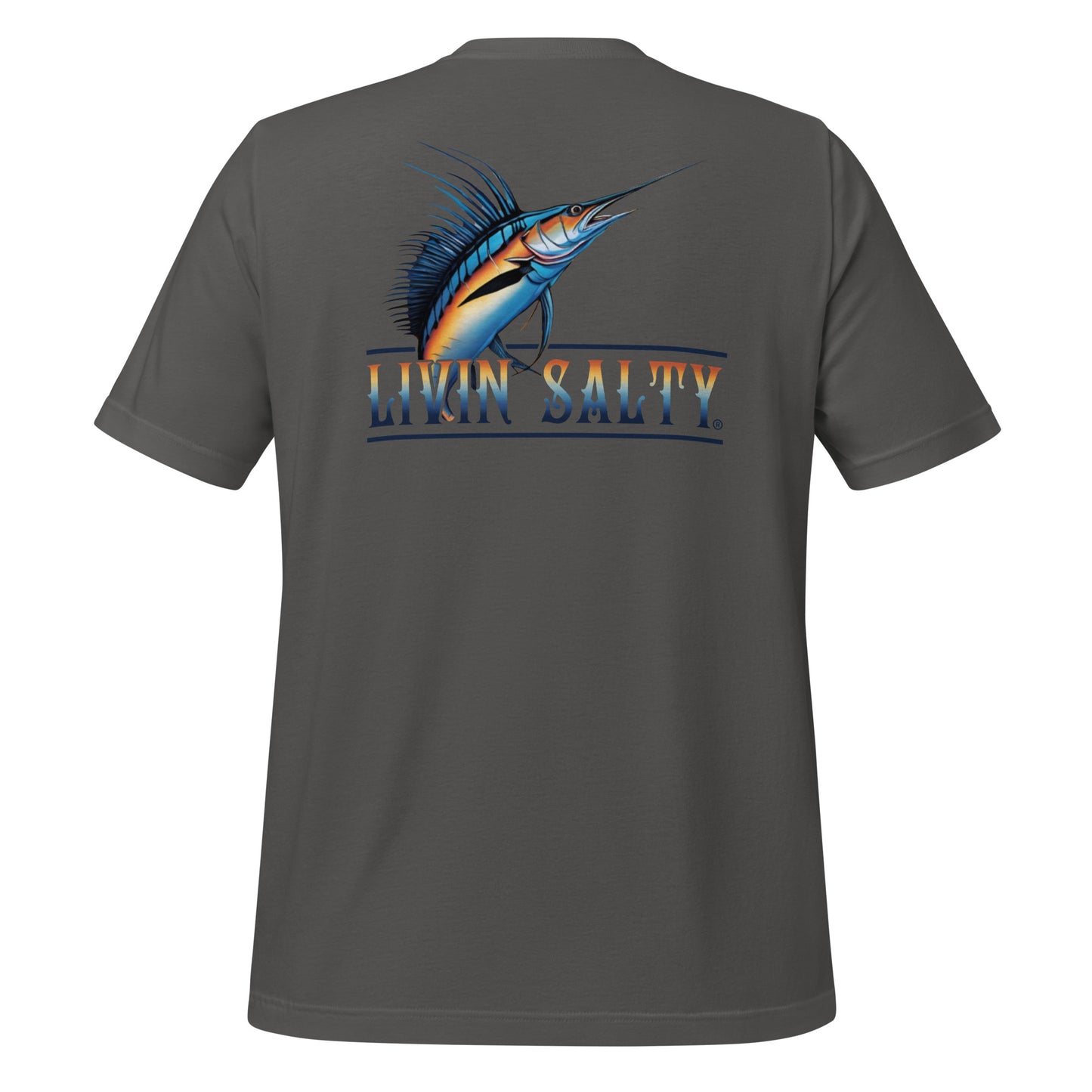 Unisex LIVIN SALTY Sailfish t-shirt