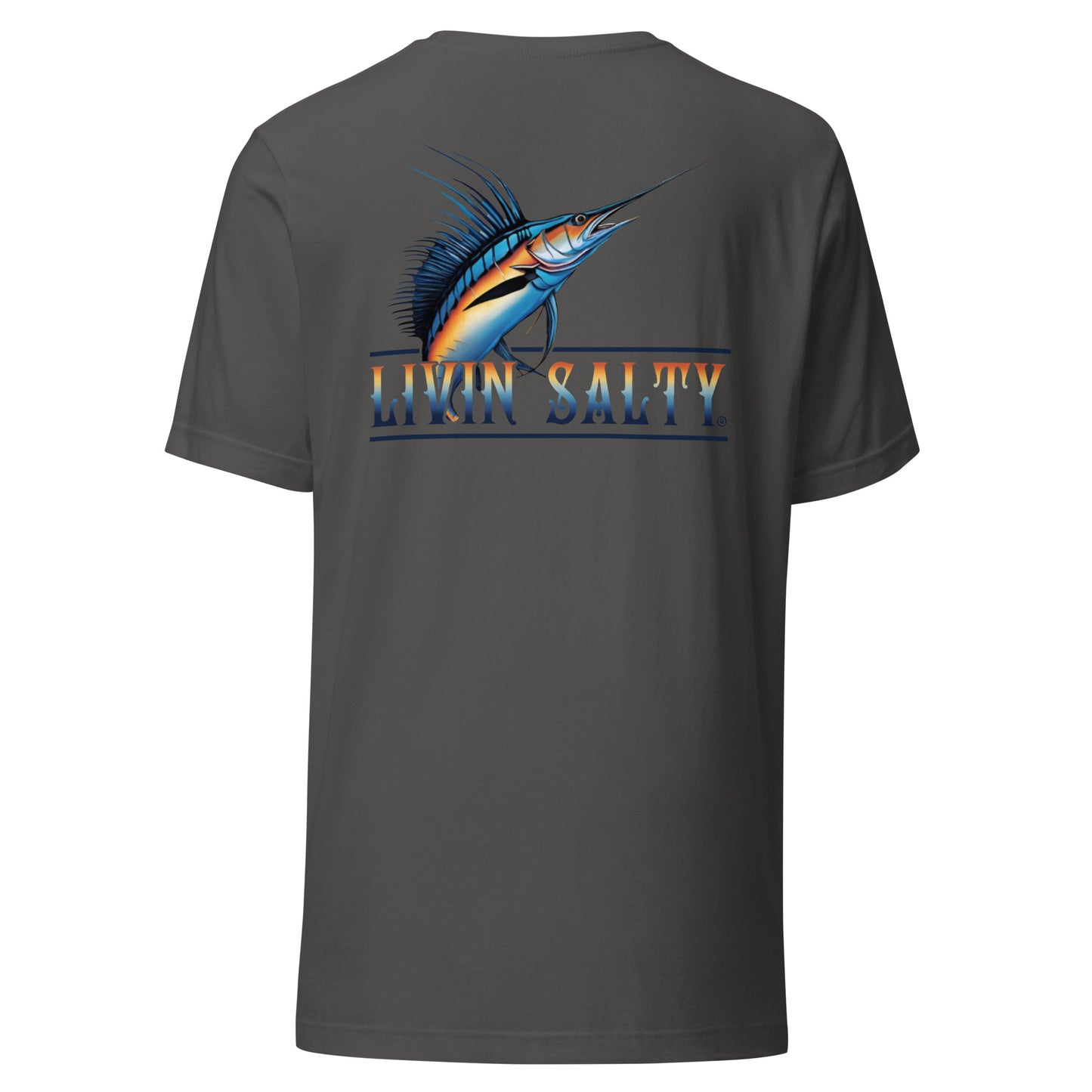 Unisex LIVIN SALTY Sailfish t-shirt