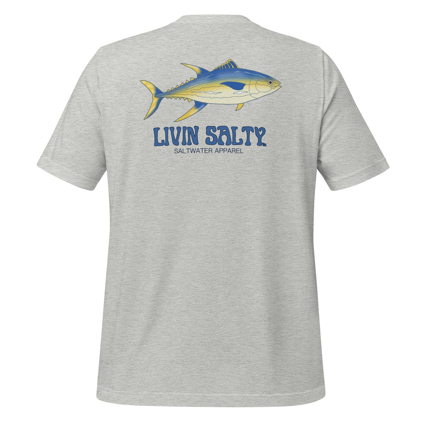 Unisex Tuna LIVIN SALTY Cotton t-shirt