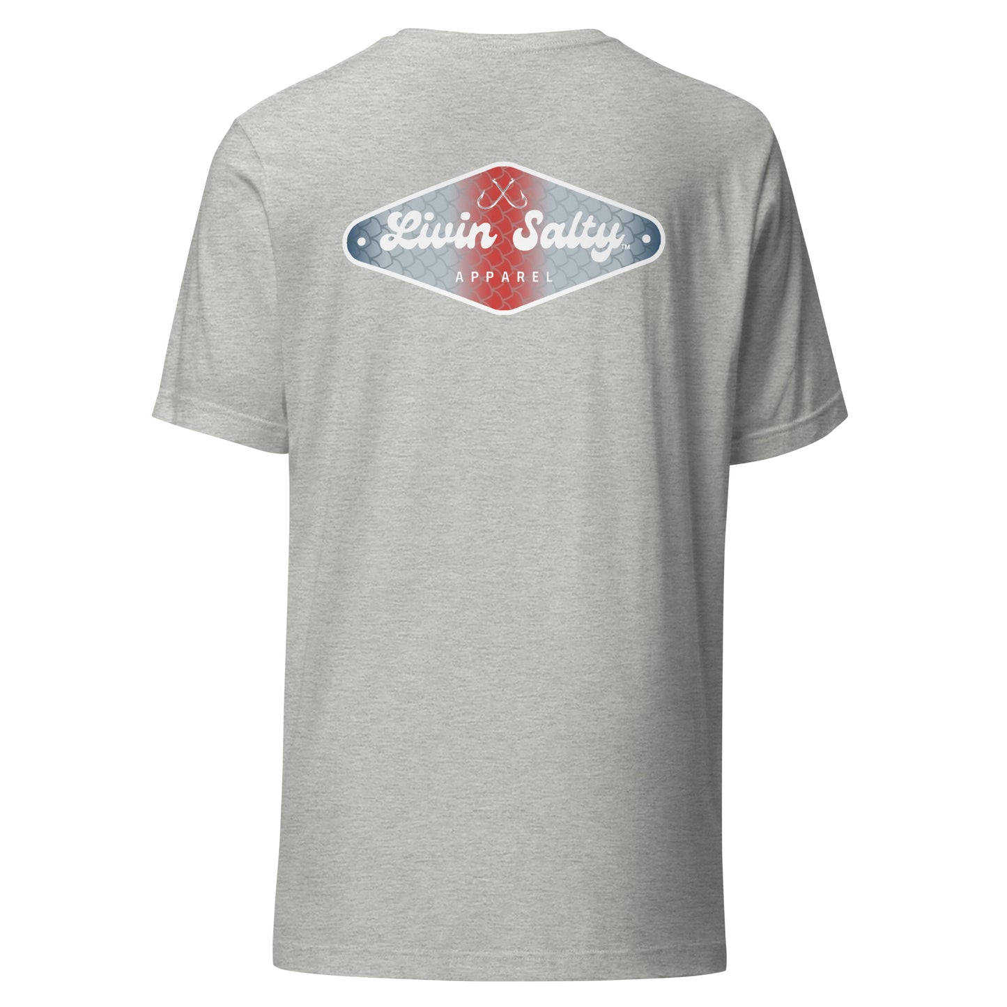 Unisex LIVIN SALTY cotton t-shirt
