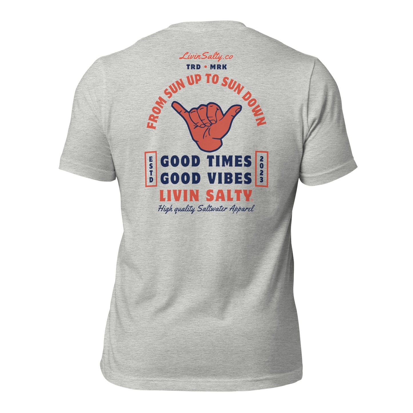 Unisex LIVIN SALTY t-shirt