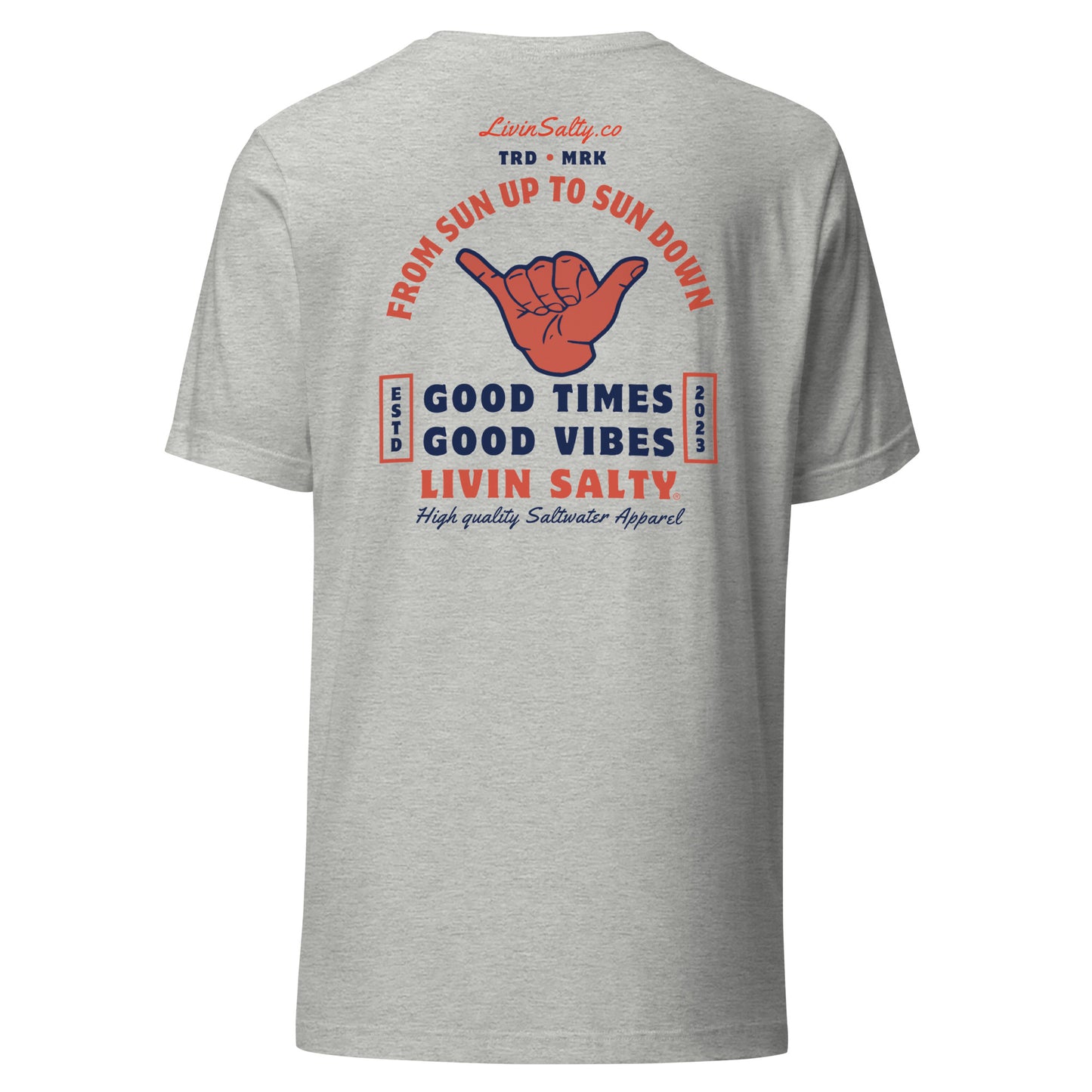 Unisex LIVIN SALTY t-shirt