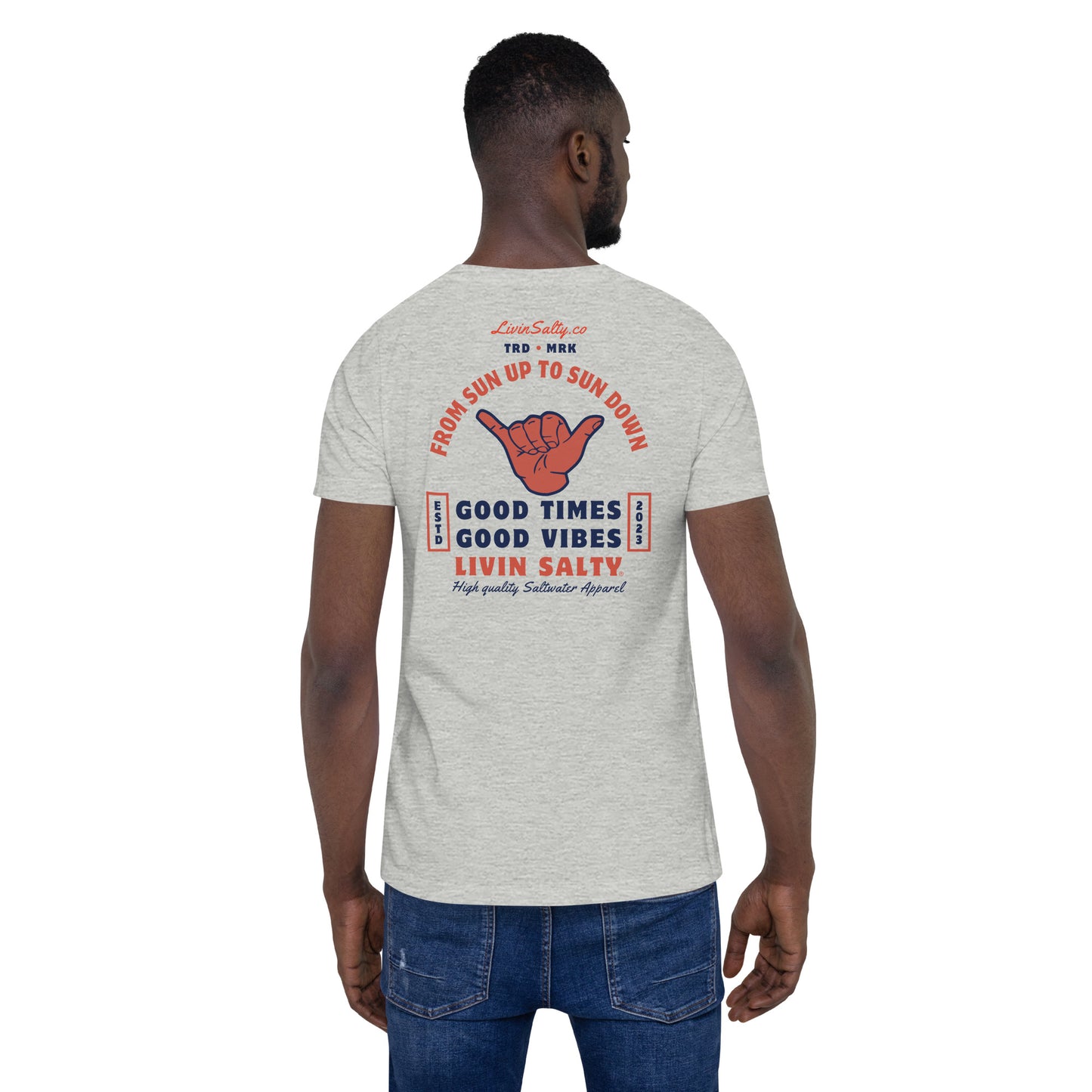 Unisex LIVIN SALTY t-shirt