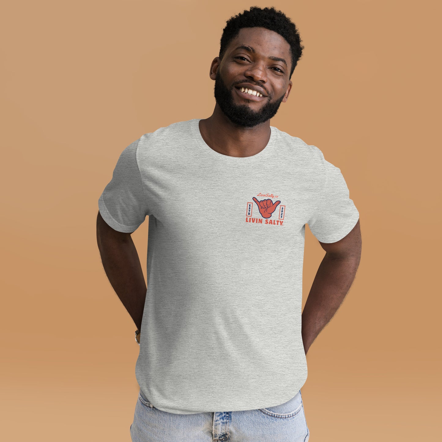 Unisex LIVIN SALTY t-shirt