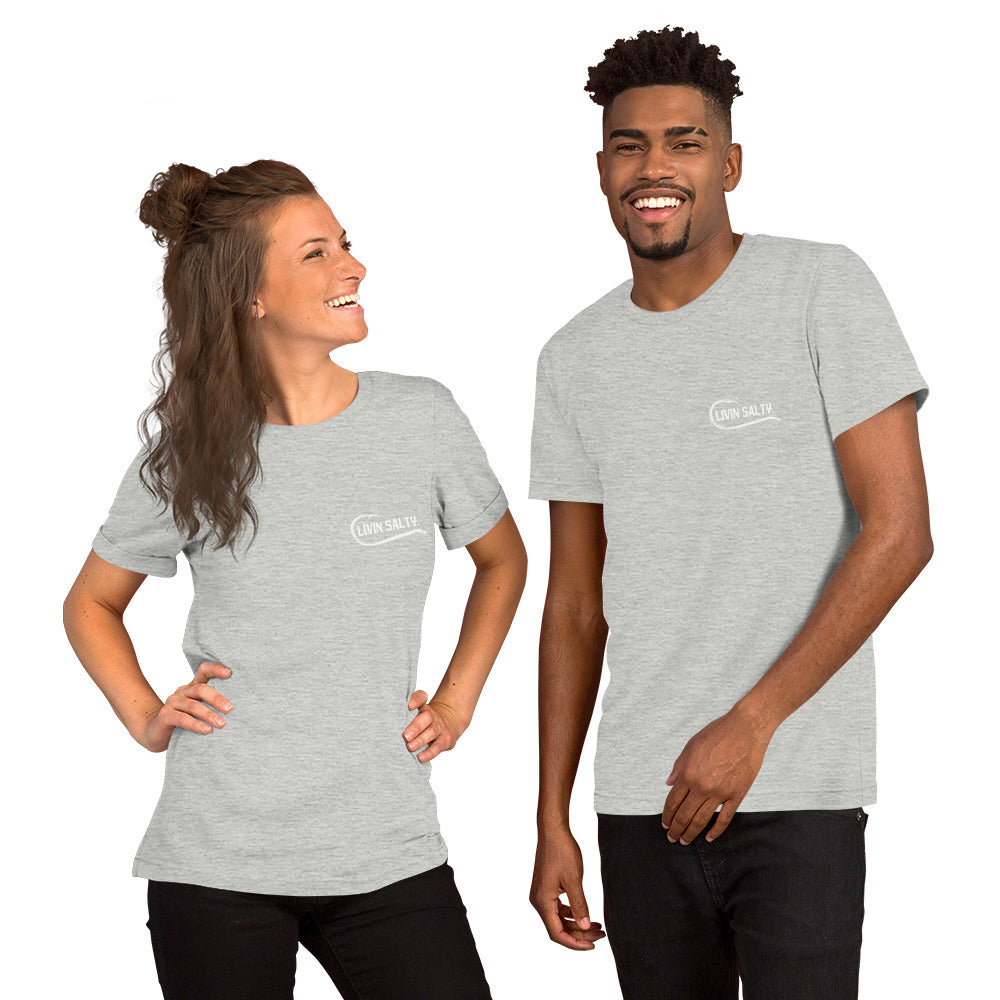 Unisex RWB LIVIN SALTY Flag t-shirt