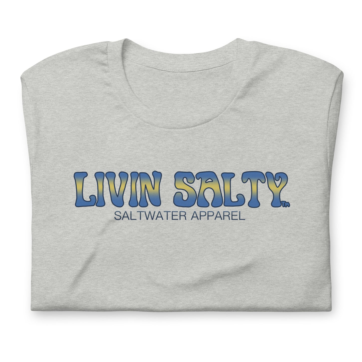 Unisex Tuna LIVIN SALTY Cotton t-shirt