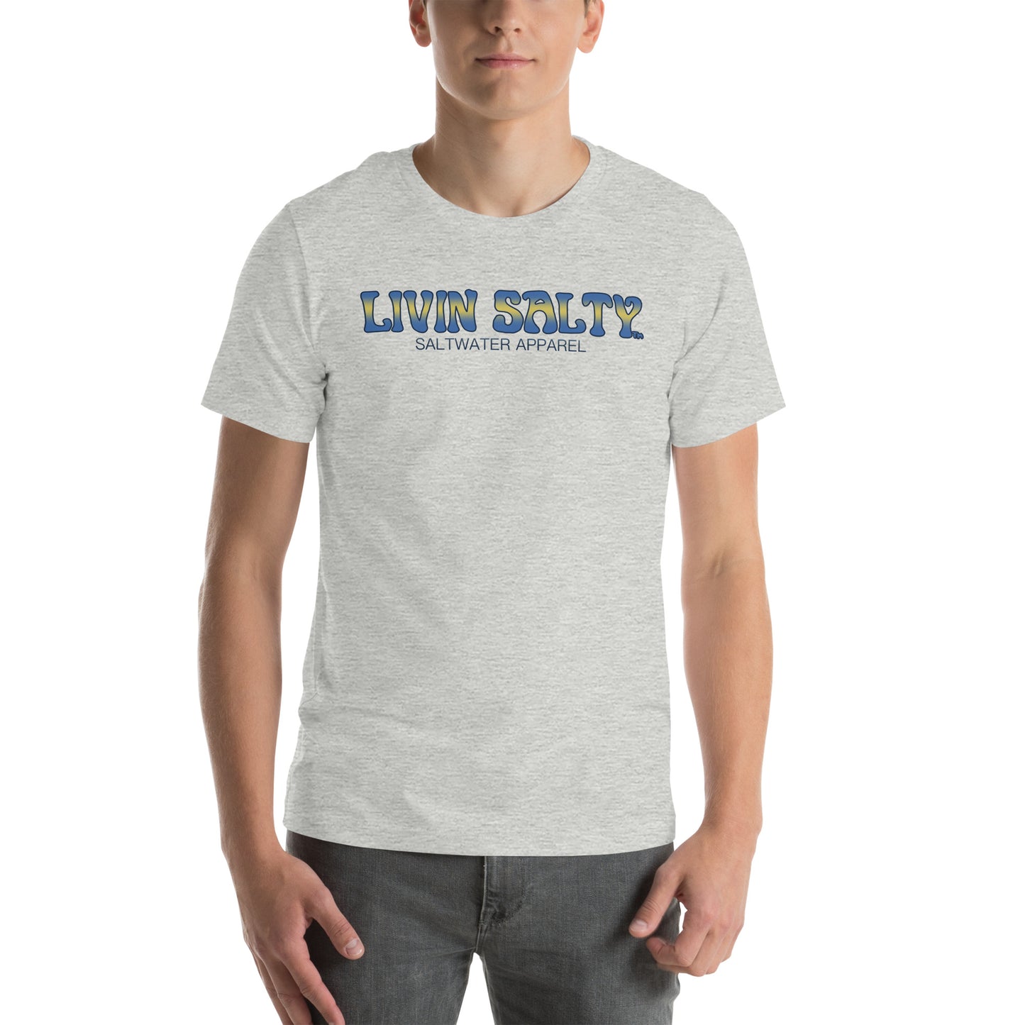 Unisex Tuna LIVIN SALTY Cotton t-shirt