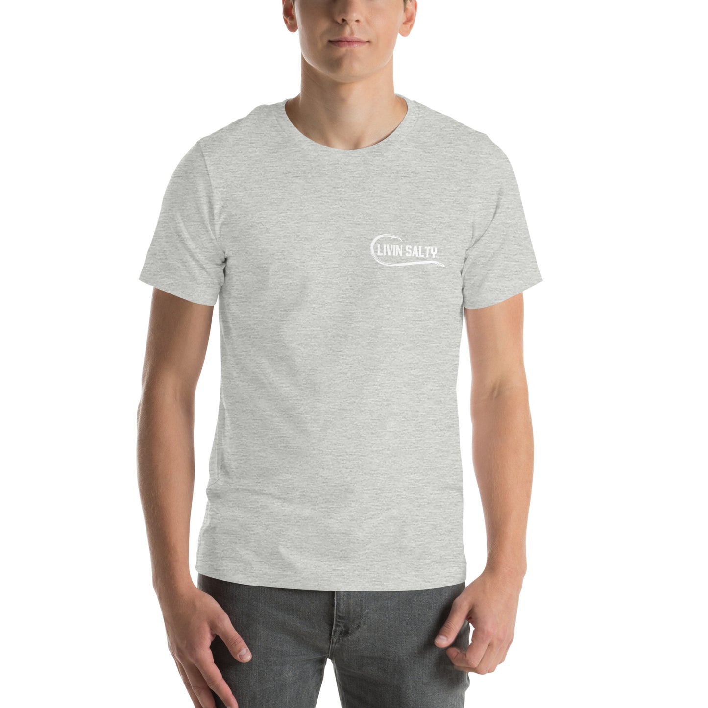 Unisex LIVIN SALTY cotton t-shirt