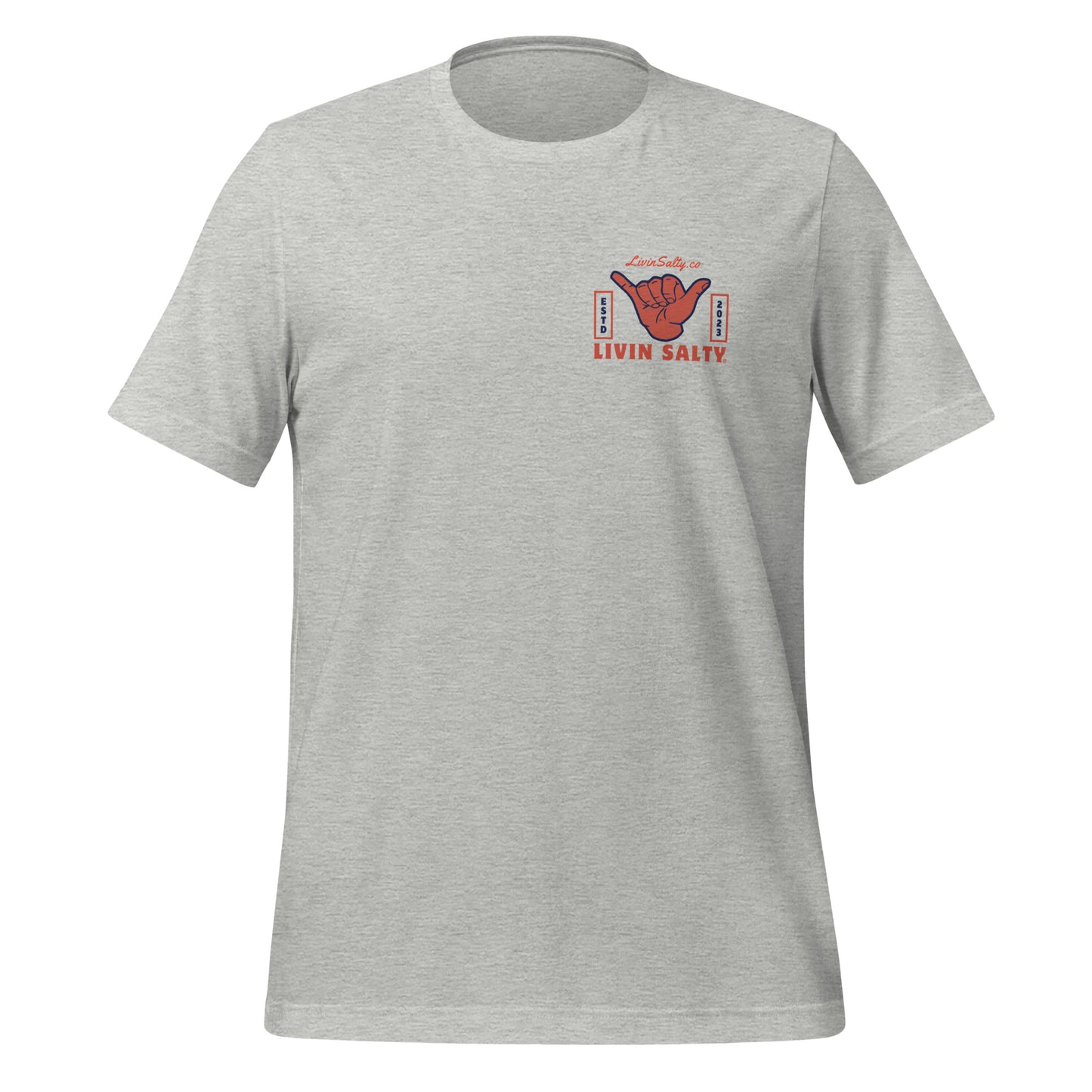 Unisex LIVIN SALTY t-shirt