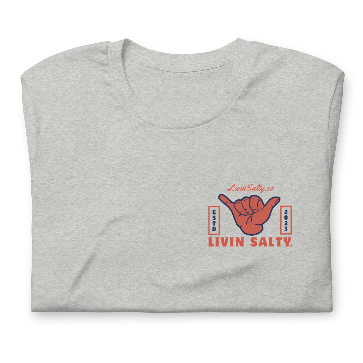Unisex LIVIN SALTY t-shirt