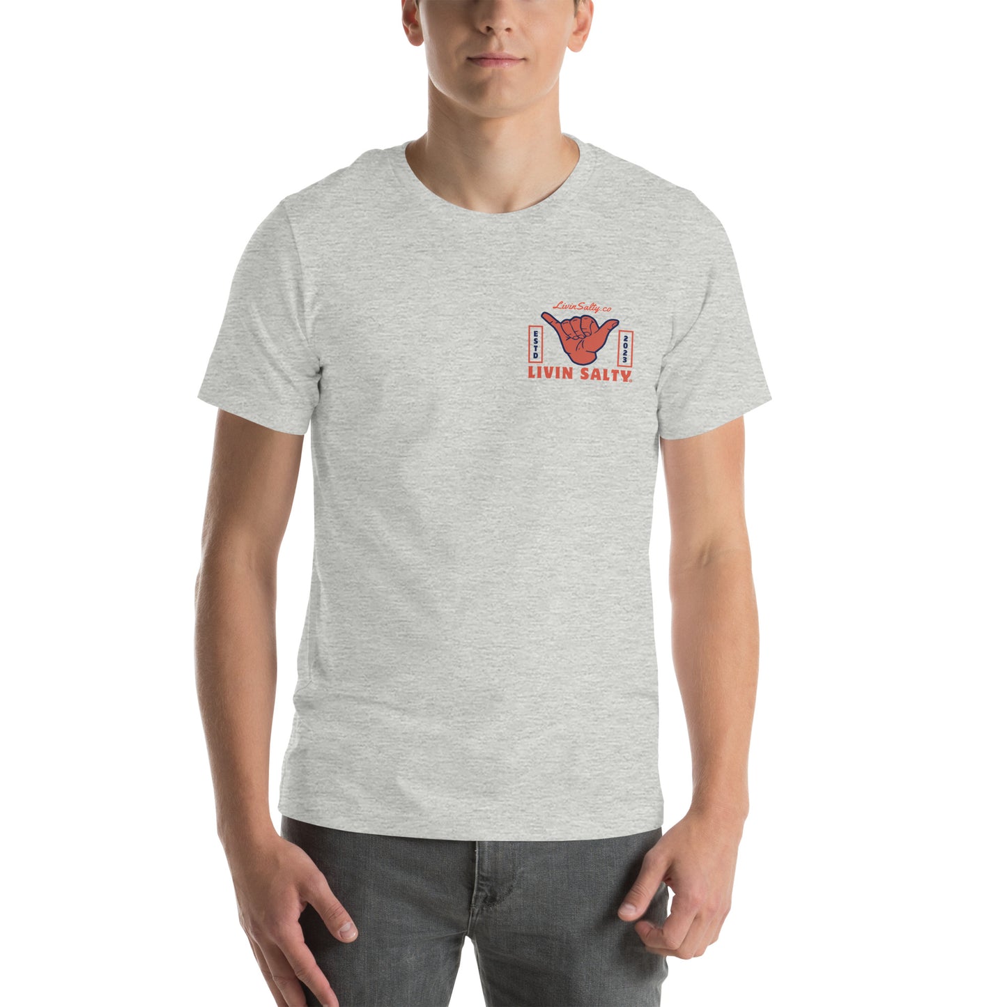 Unisex LIVIN SALTY t-shirt