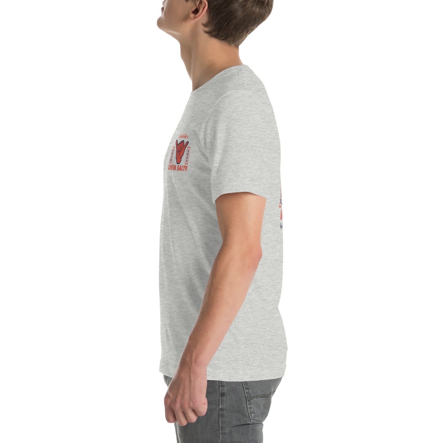 Unisex LIVIN SALTY t-shirt