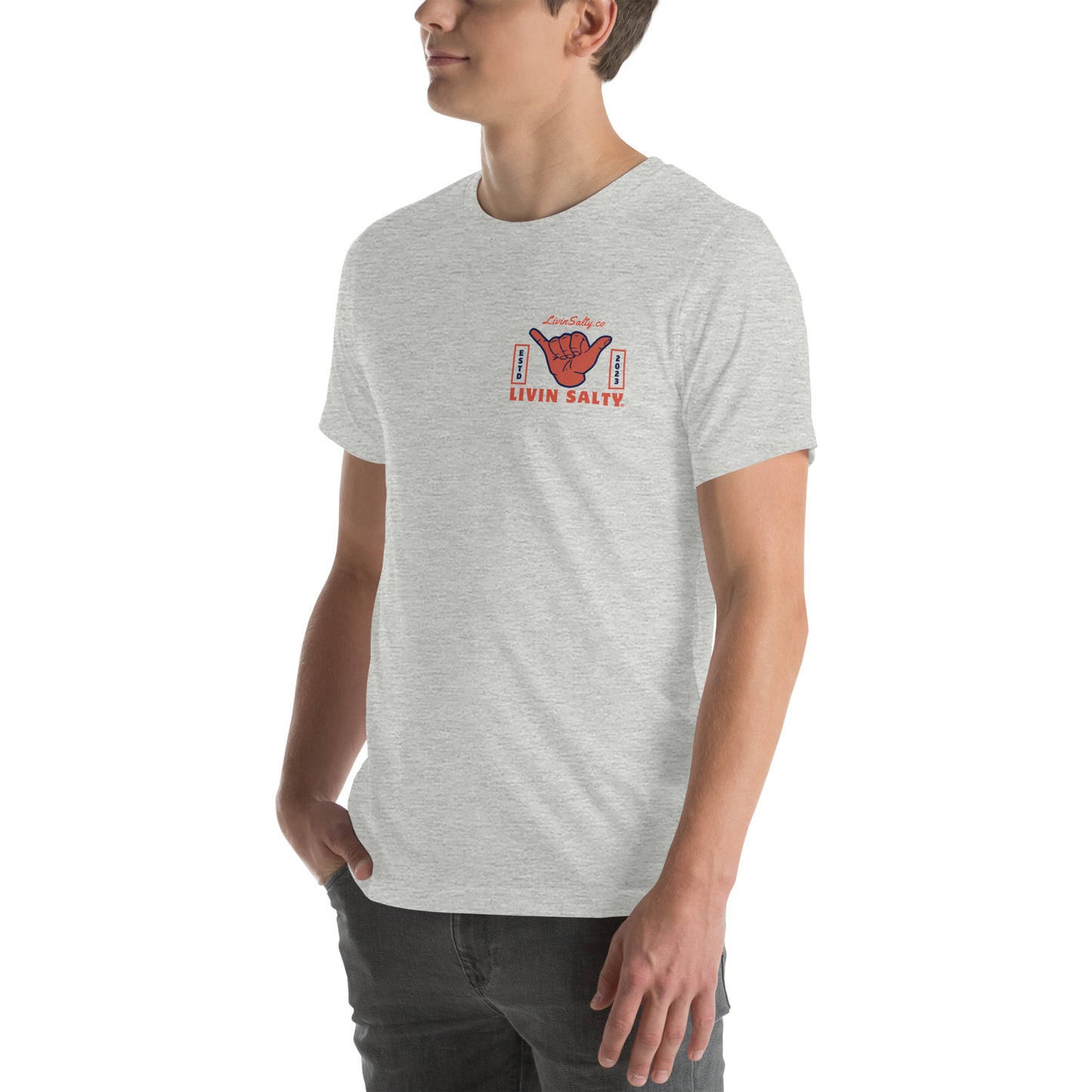 Unisex LIVIN SALTY t-shirt