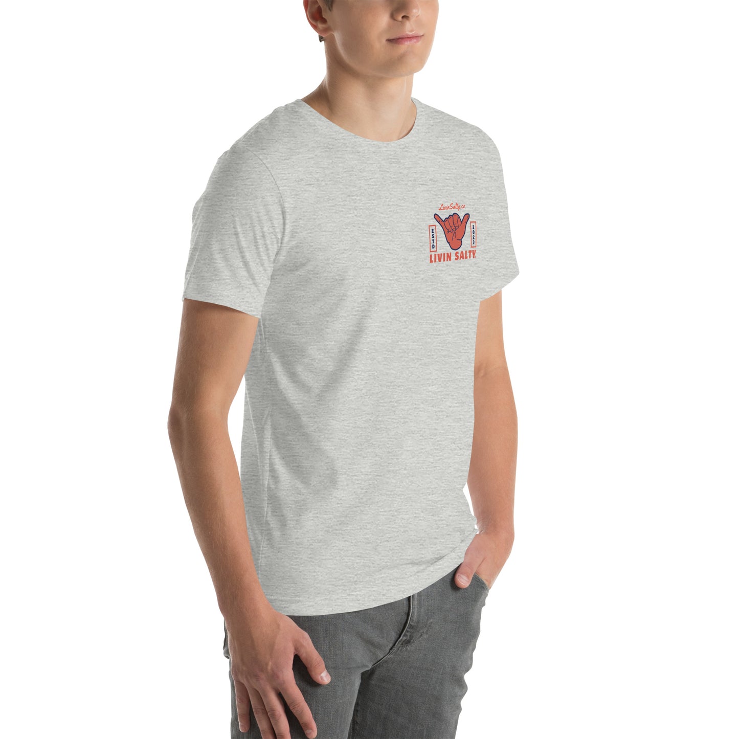 Unisex LIVIN SALTY t-shirt