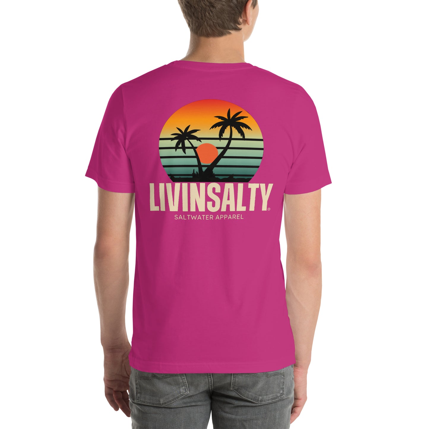 Unisex LIVIN SALTY t-shirt