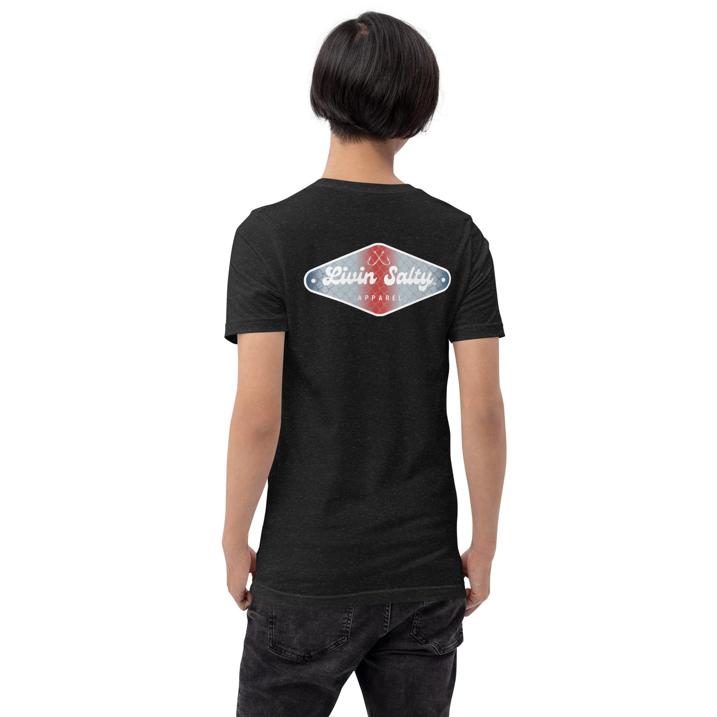 Unisex LIVIN SALTY cotton t-shirt