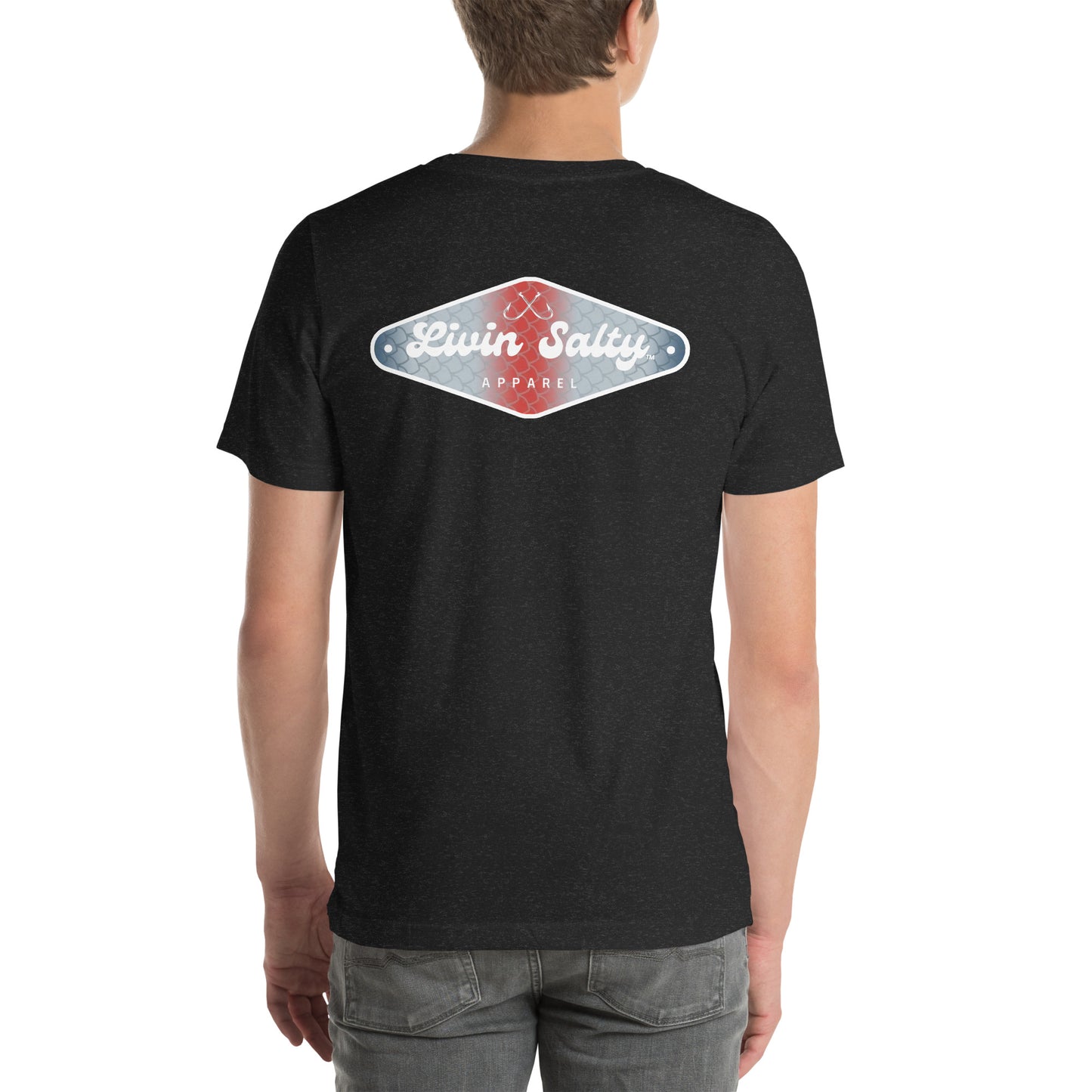 Unisex LIVIN SALTY cotton t-shirt