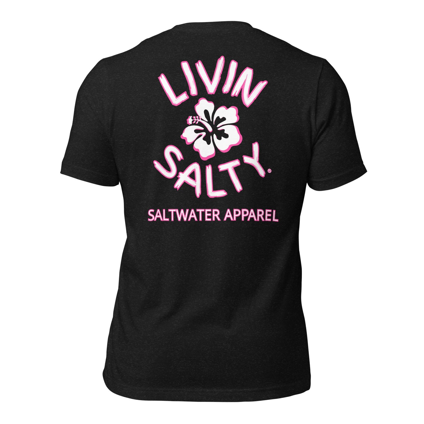 Unisex LIVIN SALTY flower t-shirt