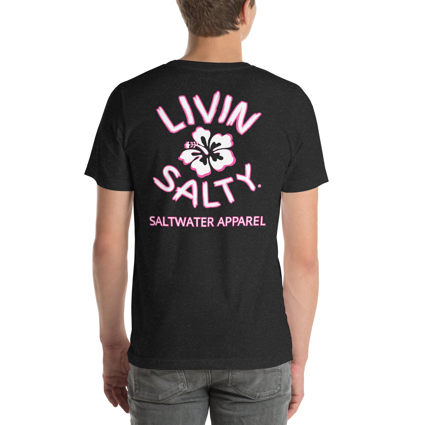 Unisex LIVIN SALTY flower t-shirt